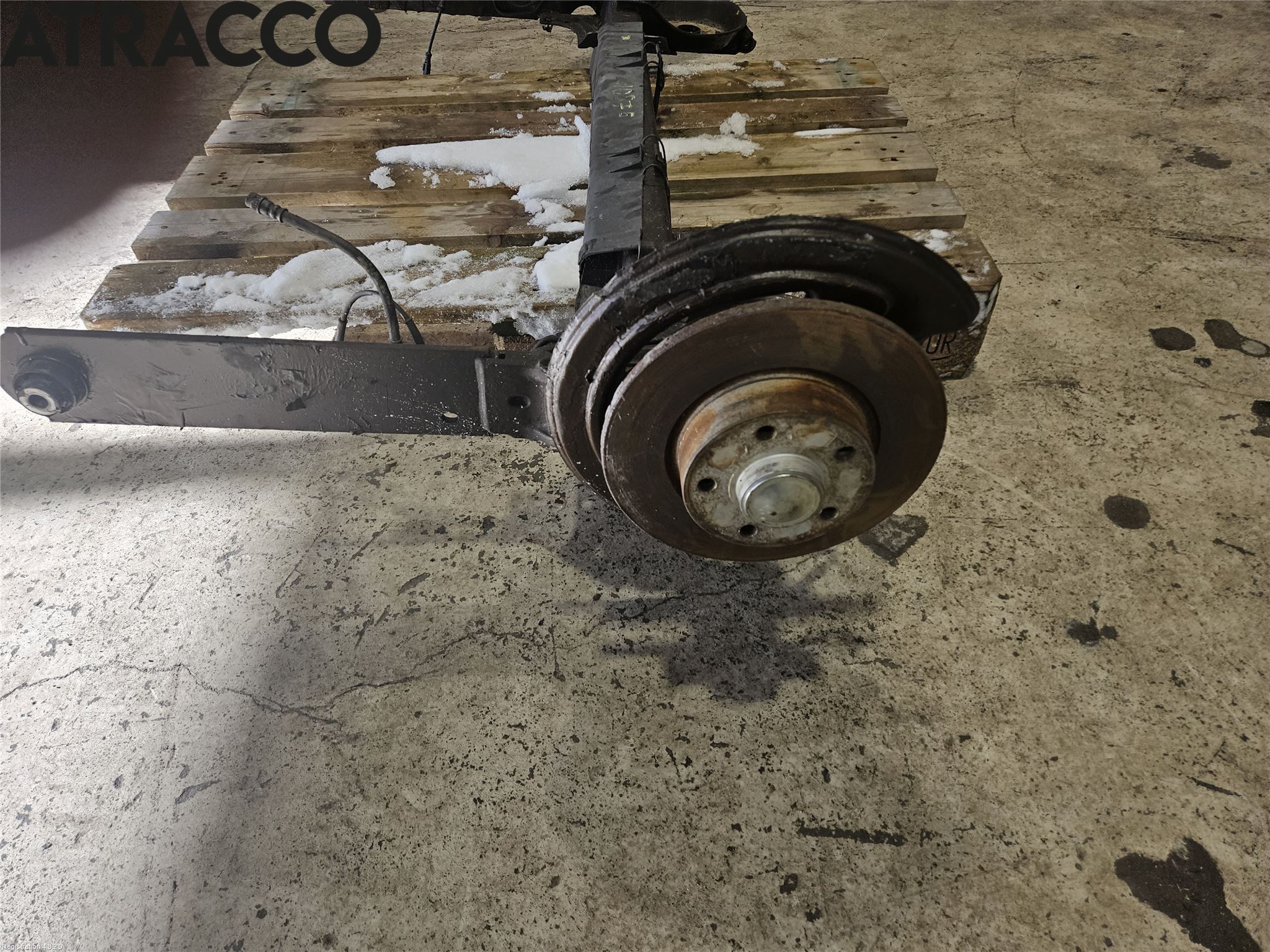 Opel VIVARO 15-19 Bakaksel Feste Travers-Ramme