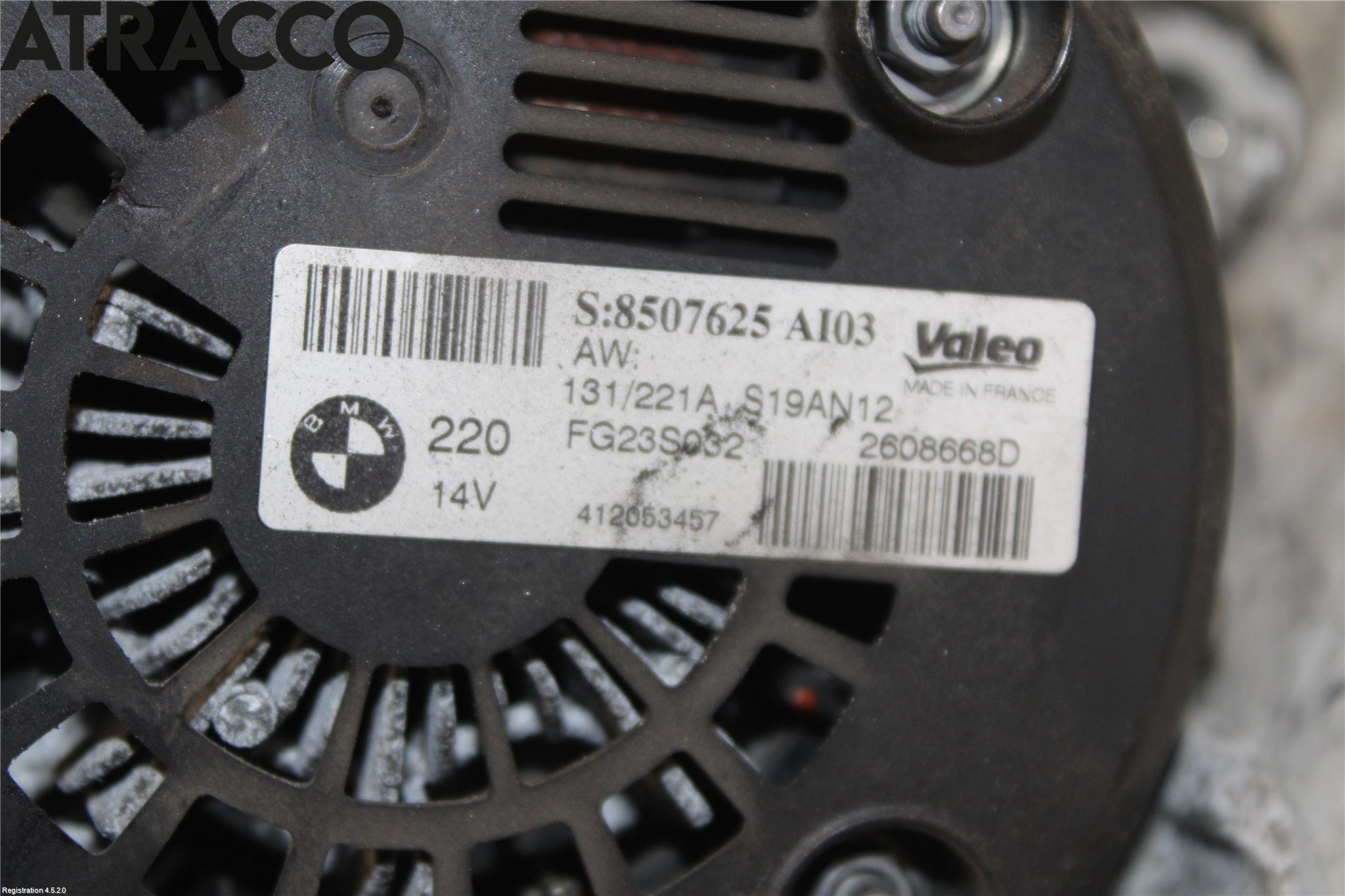 BMW 5 F10/F11/F18 09-17 Dynamo