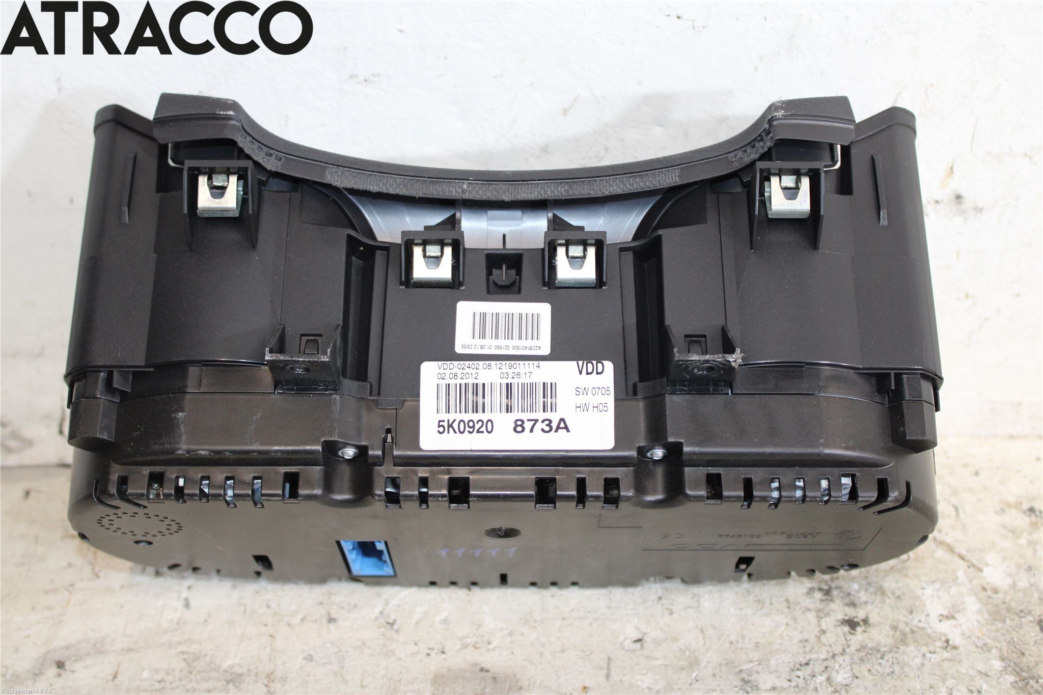 Volkswagen VW GOLF VI 09-13 Instr Kombinert