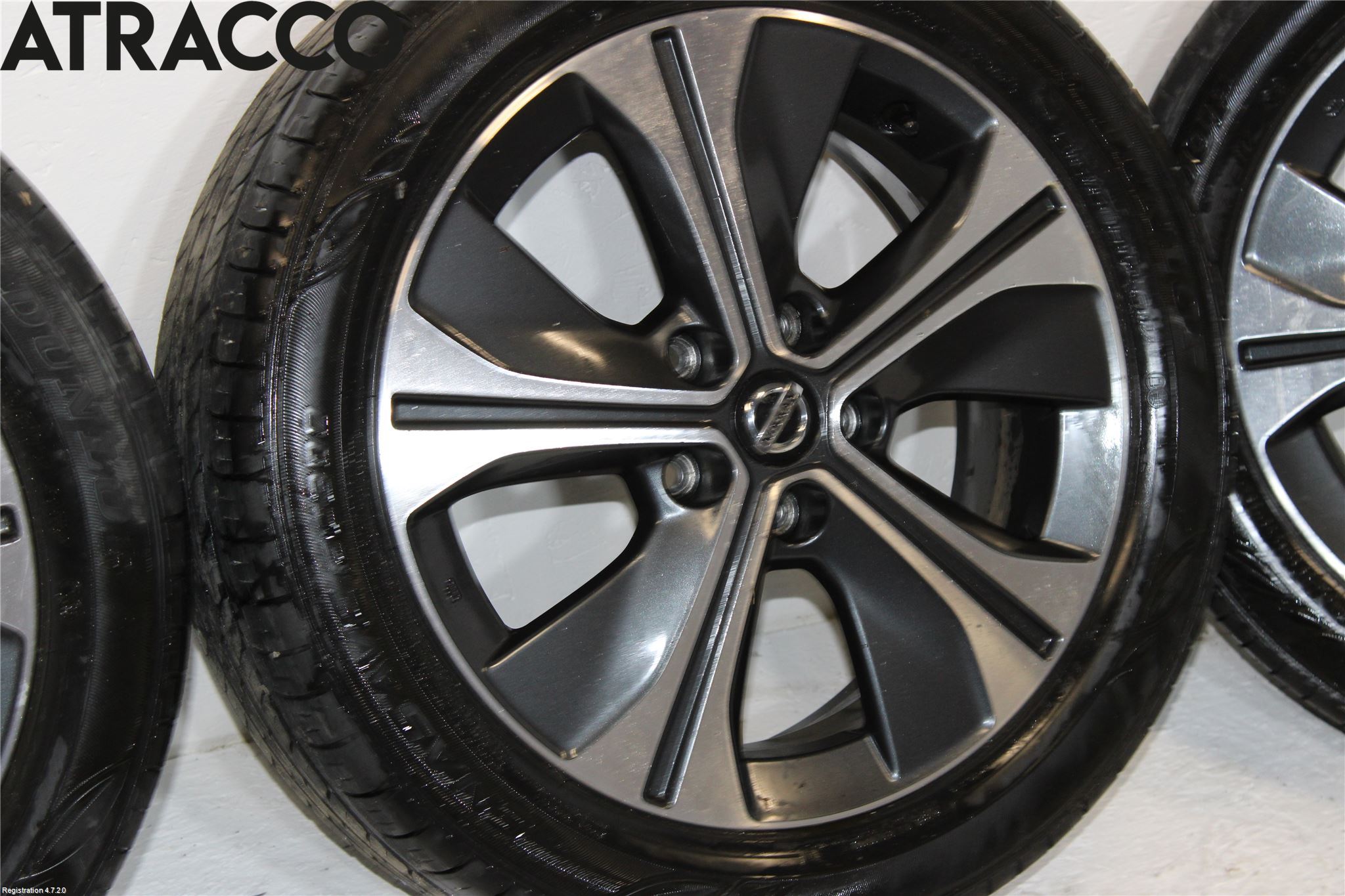 Nissan LEAF 18- Dekk Sommer På Alu Felg 4Stk