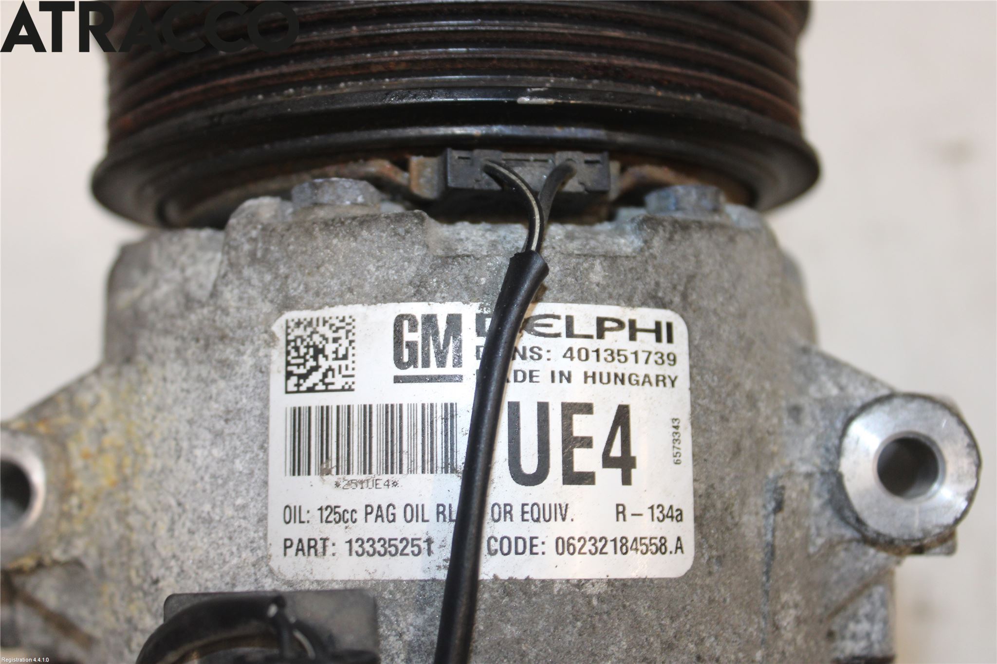 Opel ASTRA J 10-15 Varme Ac Kompressor