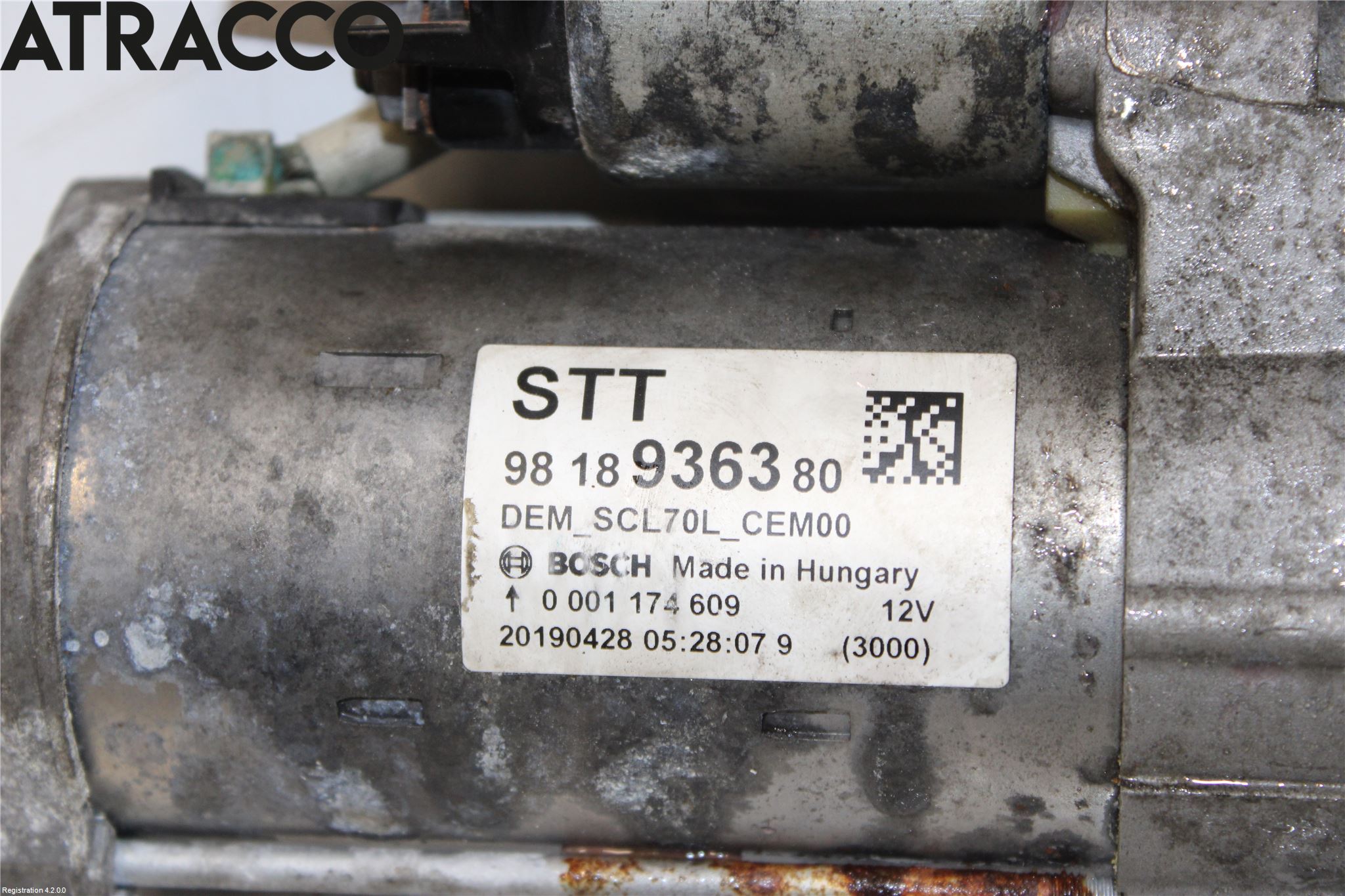 Peugeot BOXER/E-BOXER 15- Startmotor Diesel