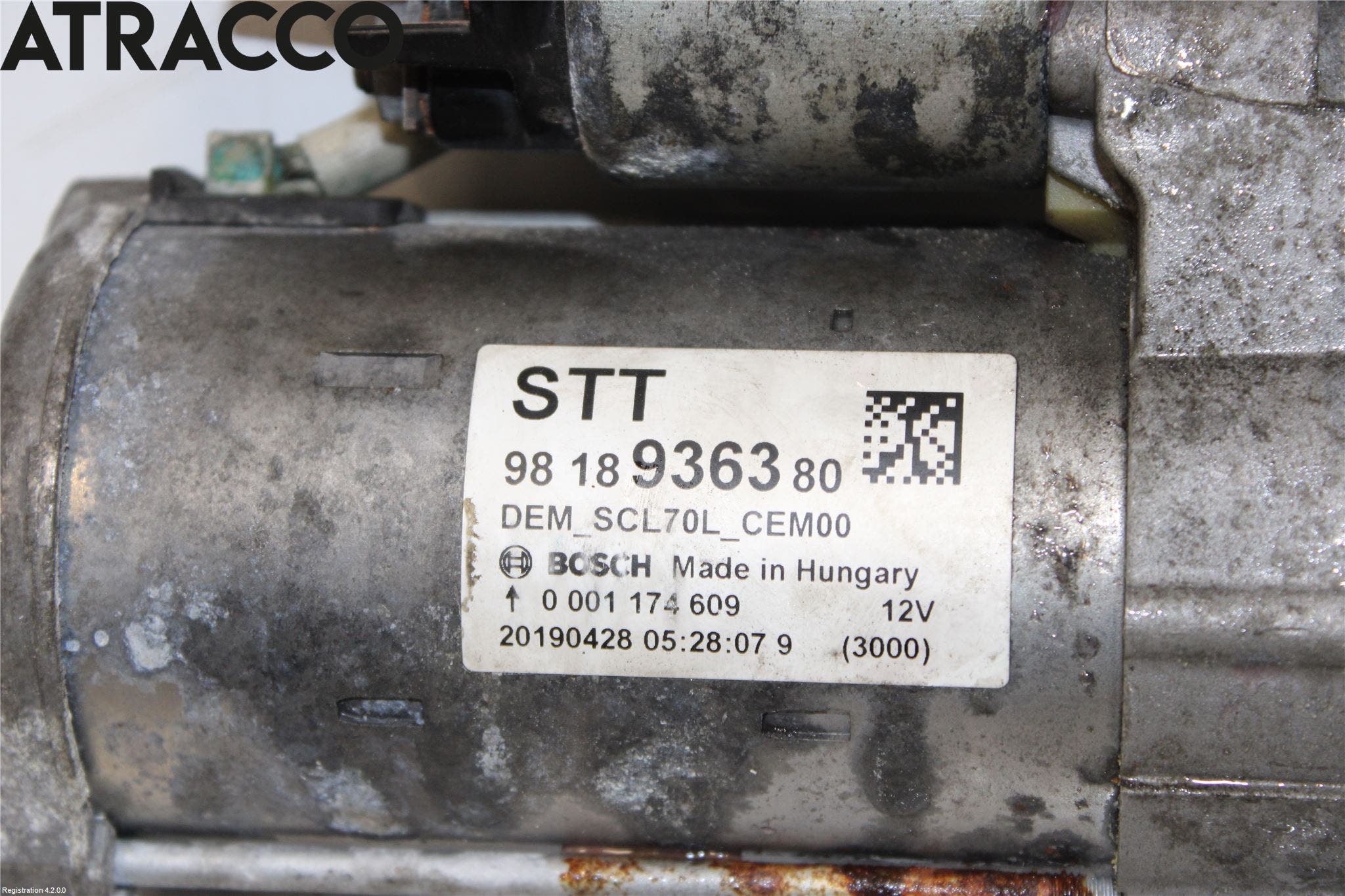 Peugeot BOXER/E-BOXER 15- Startmotor Diesel