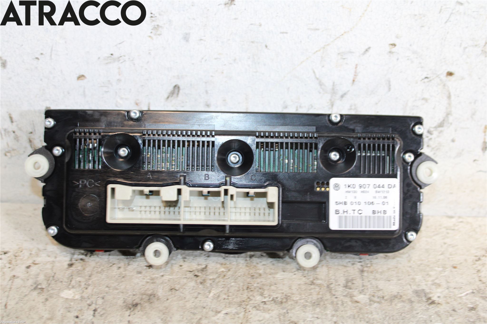 Volkswagen VW TOURAN 03-10 Varme Ac Betjening-Display