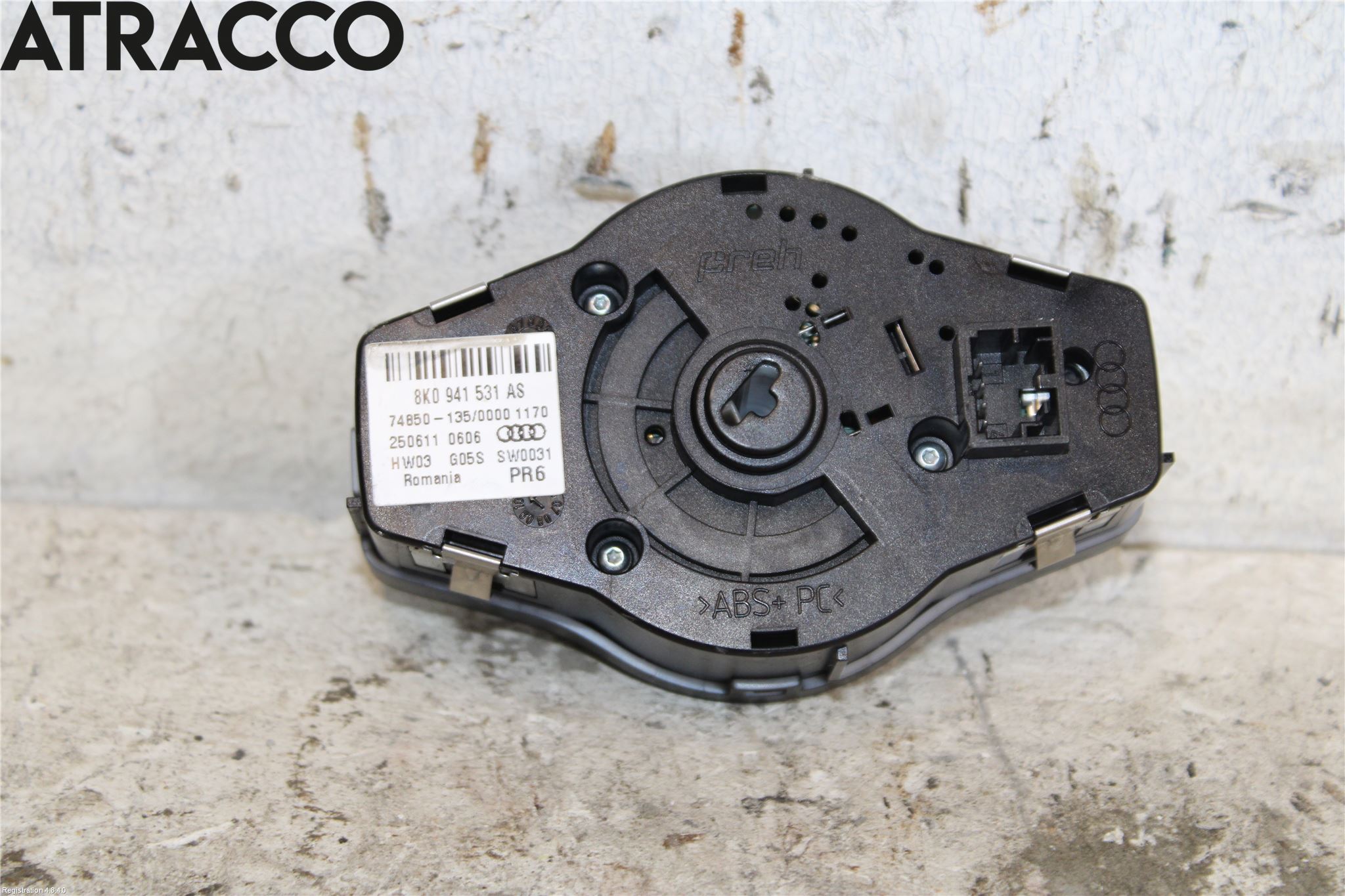 Audi A4 ALLROAD 09-16 Bryter Hovedlys