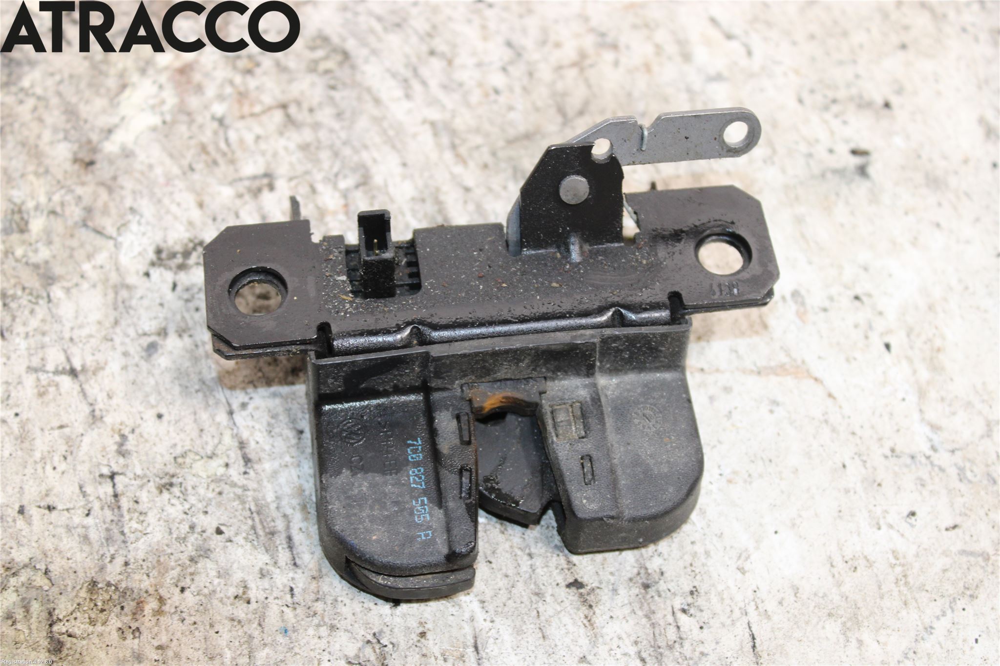 Volkswagen VW CRAFTER II / E-CRAFTER 17- Bakluke-Lokk Låsekasse