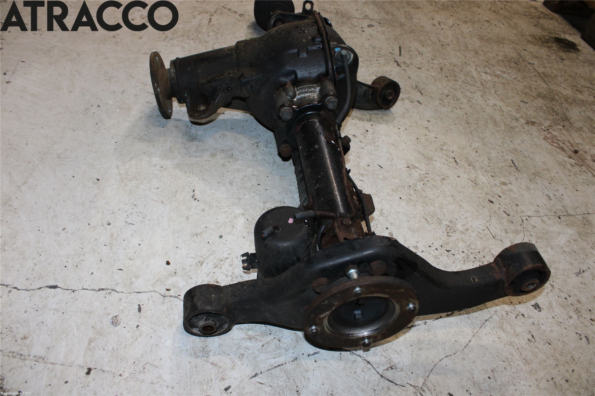 Mitsubishi PAJERO 06-15 Bakaksel Kardang Bak -Diff