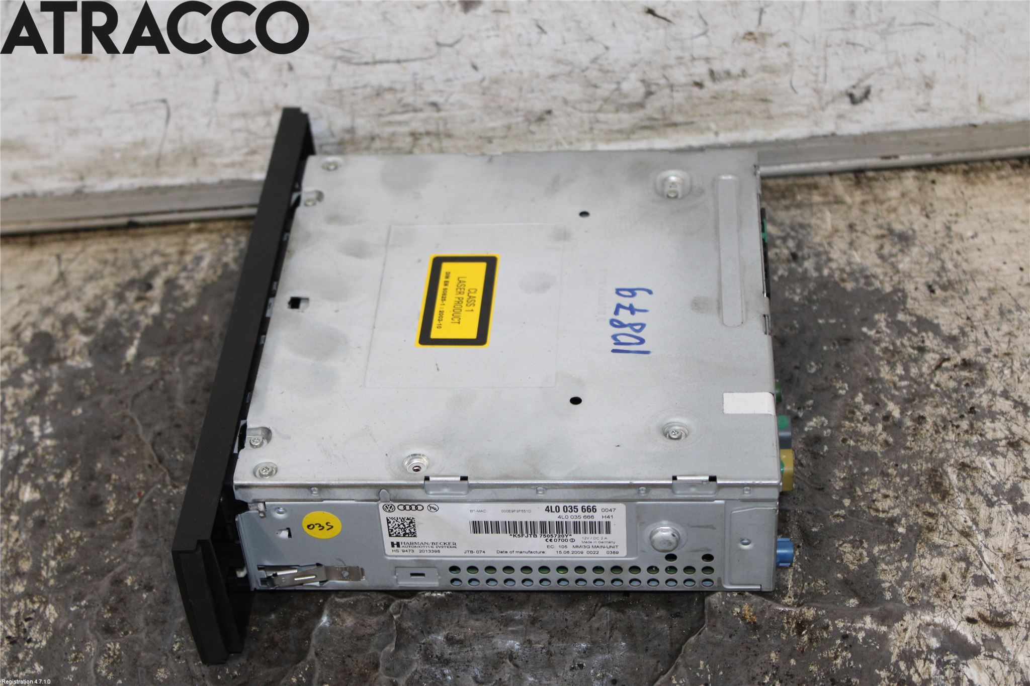 Audi Q7/SQ7 Stereo Radio Med Cd