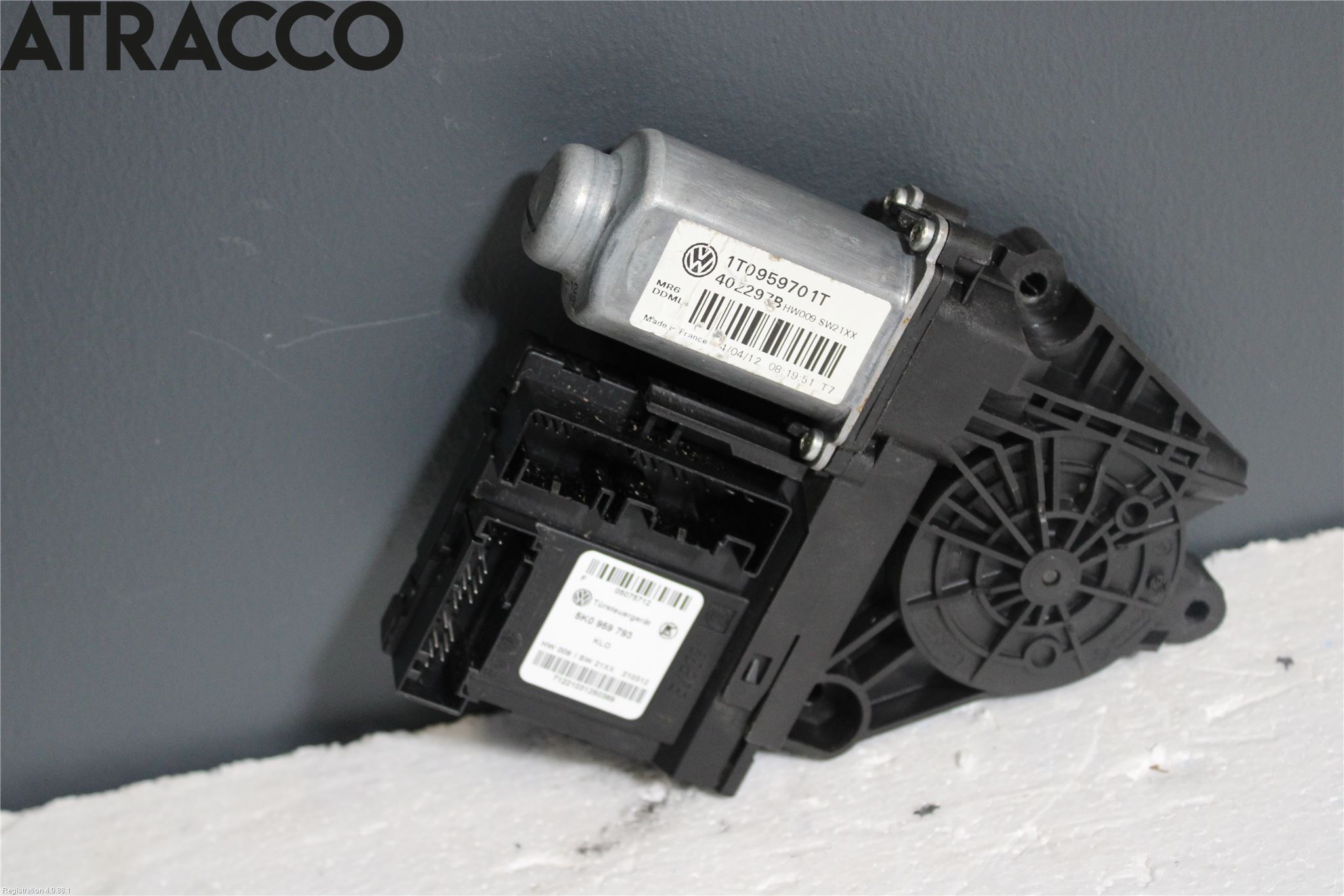 Volkswagen VW CADDY 11-15 Vindusheismotor