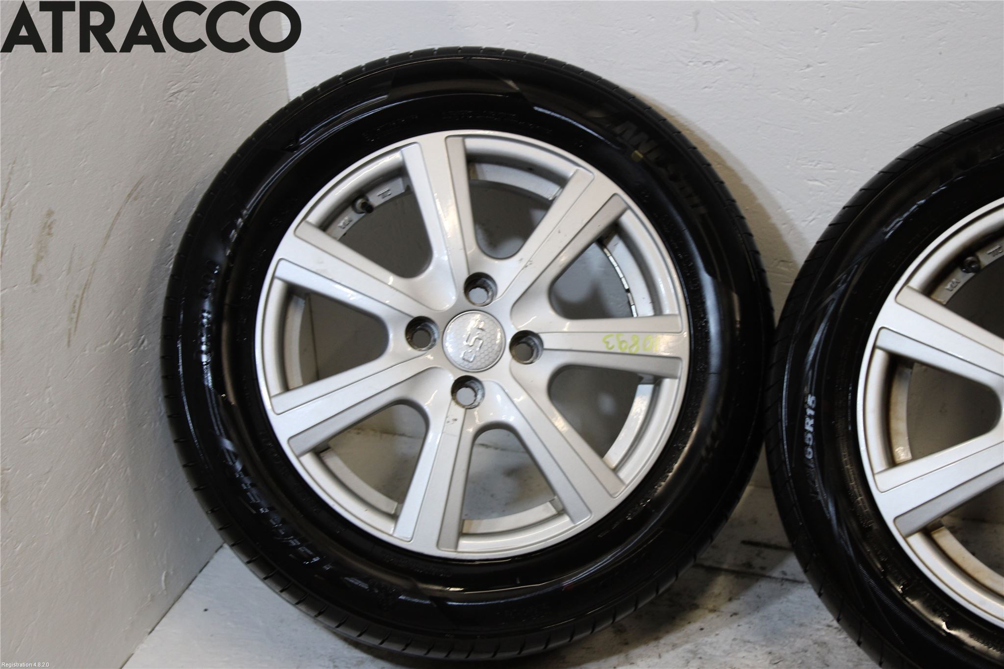 Toyota YARIS XP130 15-20 Dekk Sommer På Alu Felg 4Stk