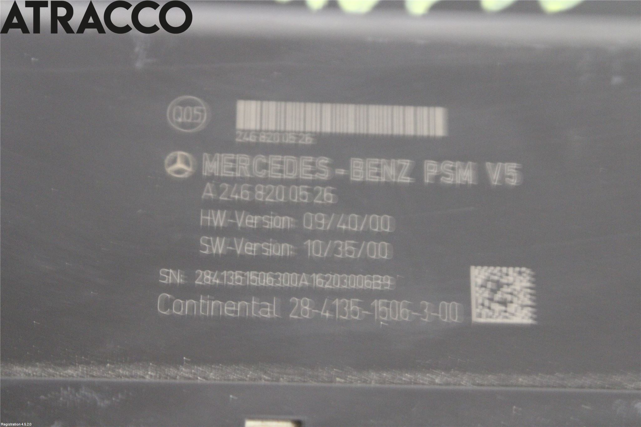 Mercedes-Benz MB B-KLASS (W246/W242) 12-19 Styreenhet Øvrig