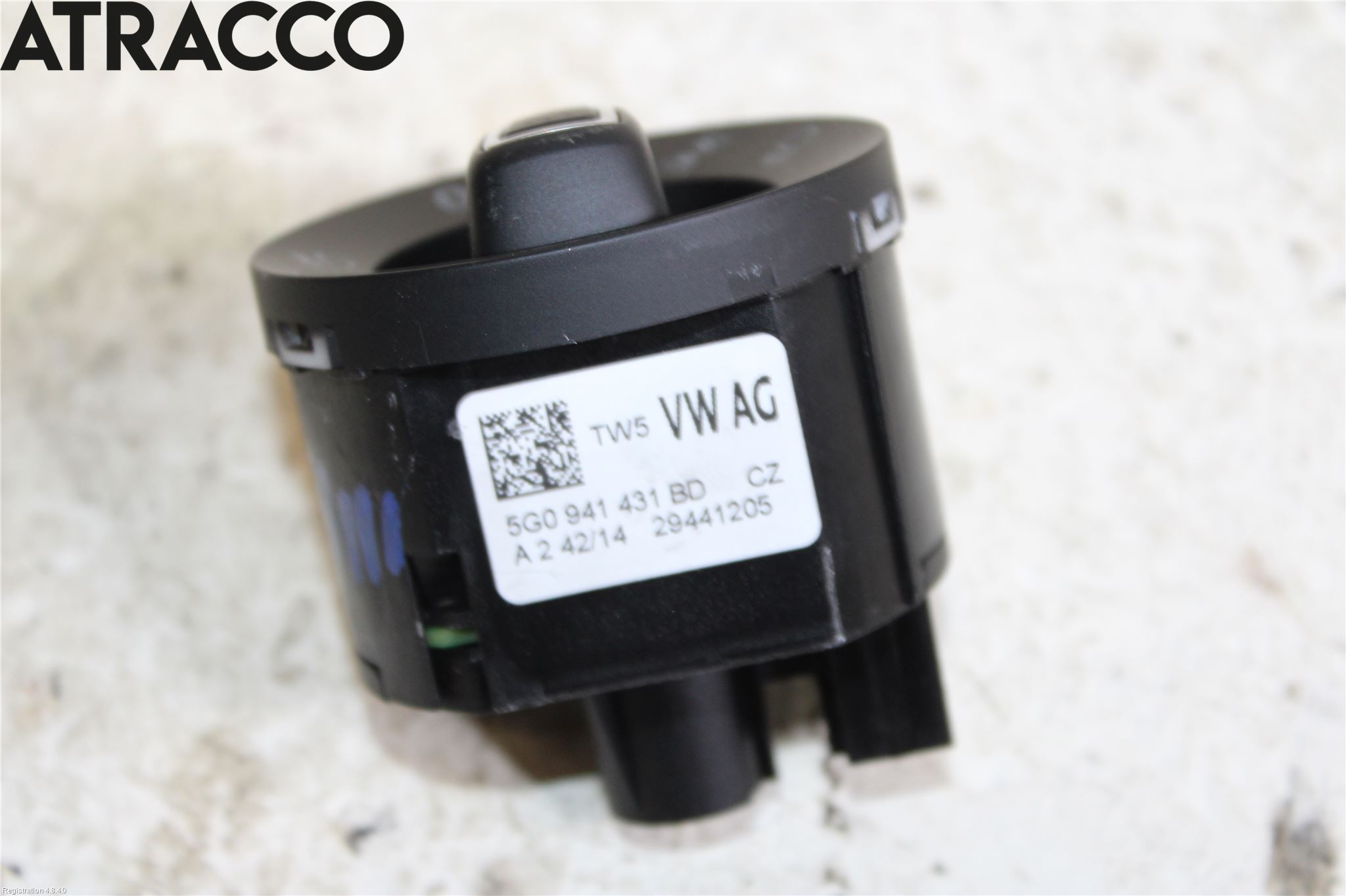 Volkswagen VW GOLF / E-GOLF VII 13-20 Bryter Hovedlys