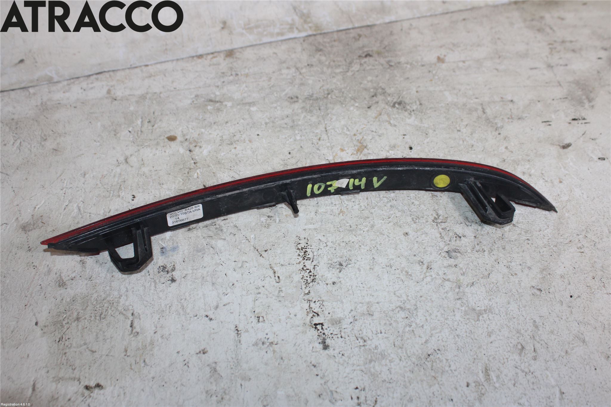 Volvo XC60 18- Refleks Bak