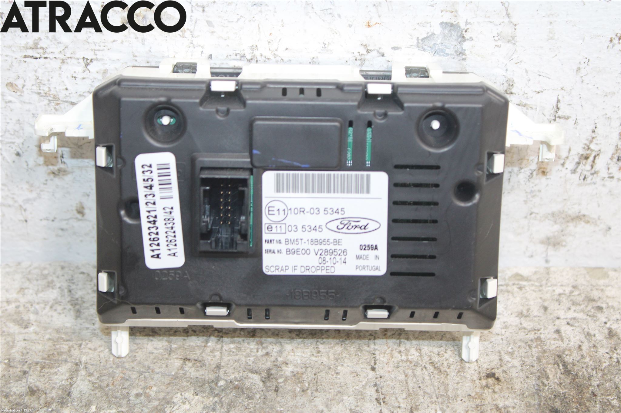 Ford TRANSIT/TOURNEO CUSTOM 13-24 Multifunktionsdisplay