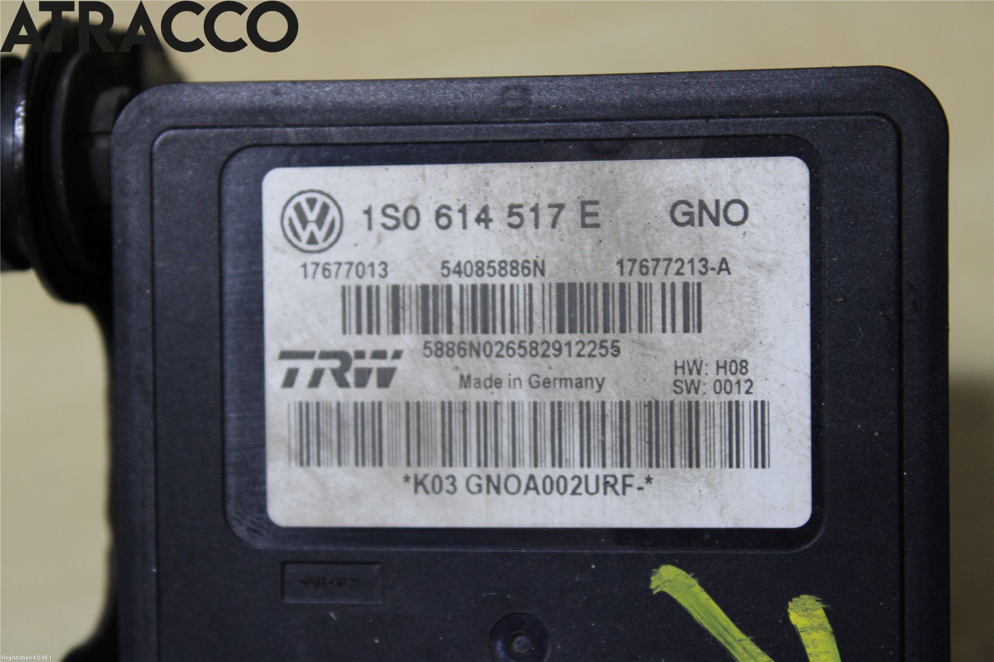 Volkswagen VW UP! / E-UP! Abs Hydraulikkaggregat