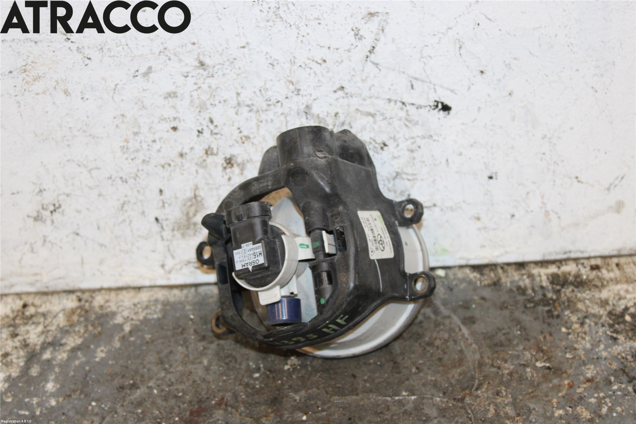 Toyota AURIS 13-19 Frontlykt-Kurve-Tåkelys