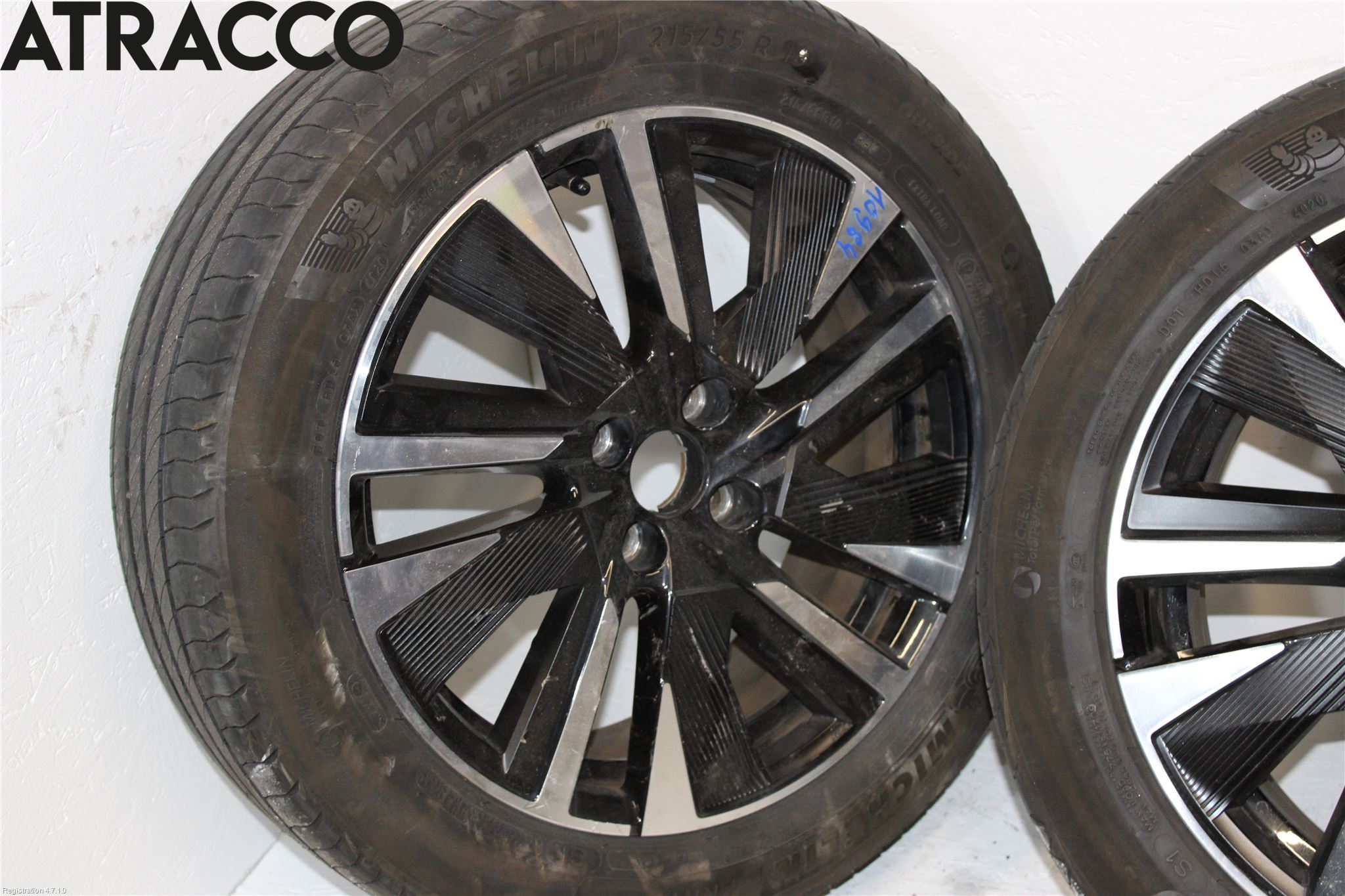 Peugeot 2008/E-2008 20- Dekk Sommer På Alu Felg 4Stk