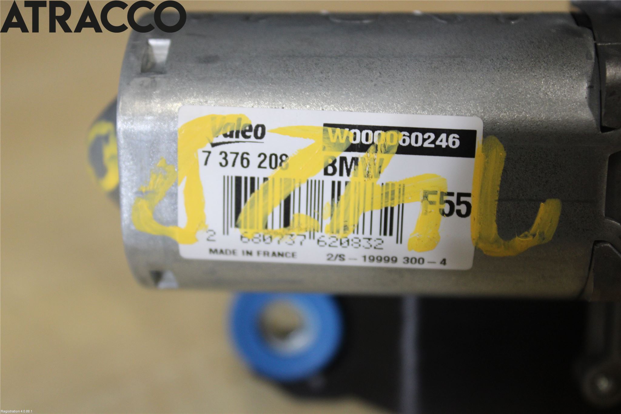 Mini ONE/COOPER 5DR F55 14-24 Viskermotor Bakluke