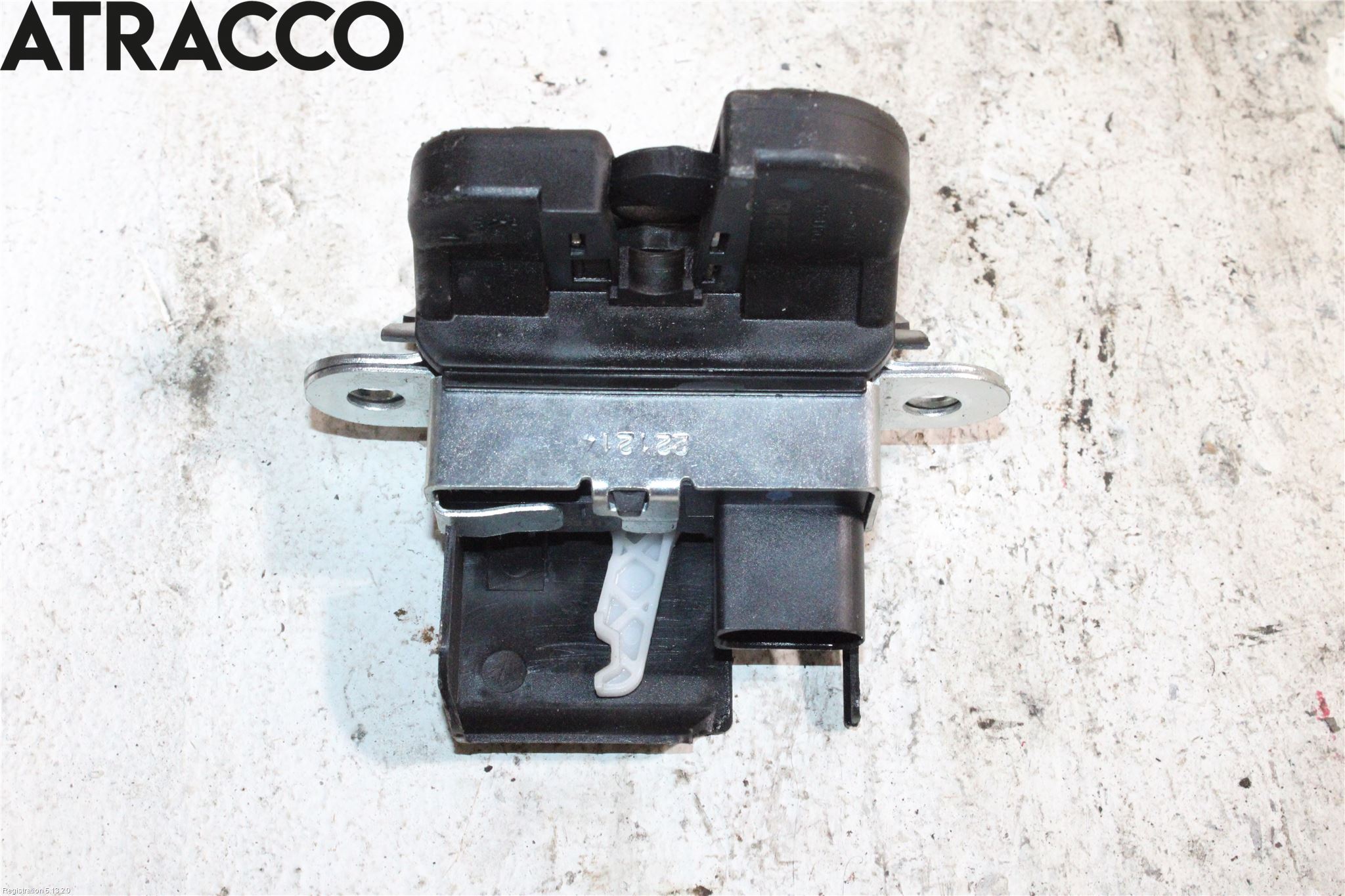 Volkswagen VW POLO 10-17 Bakluke-Lokk Låsekasse