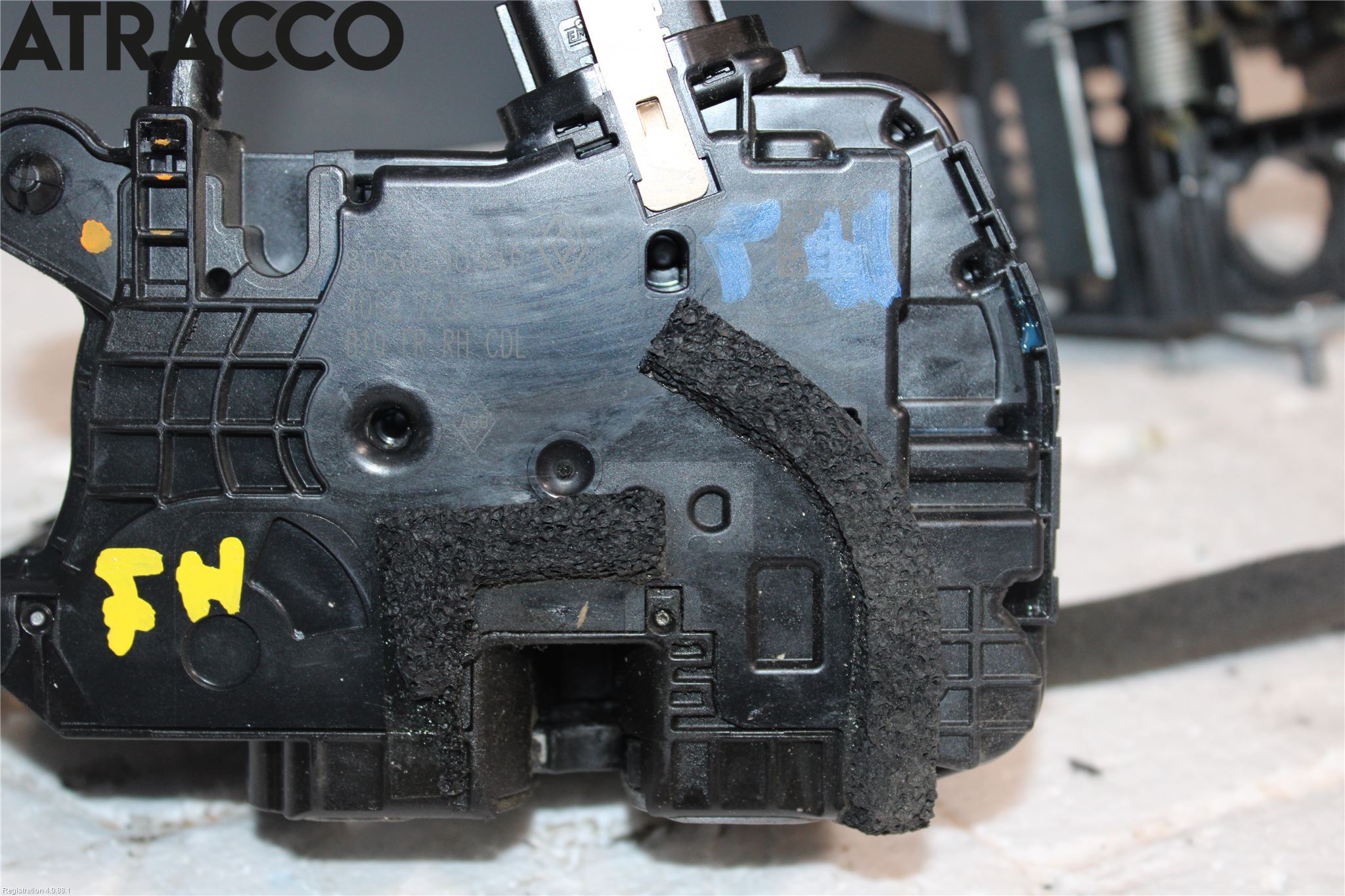 Renault ZOE/E-TECH 13- Dørlås - Låsekasse