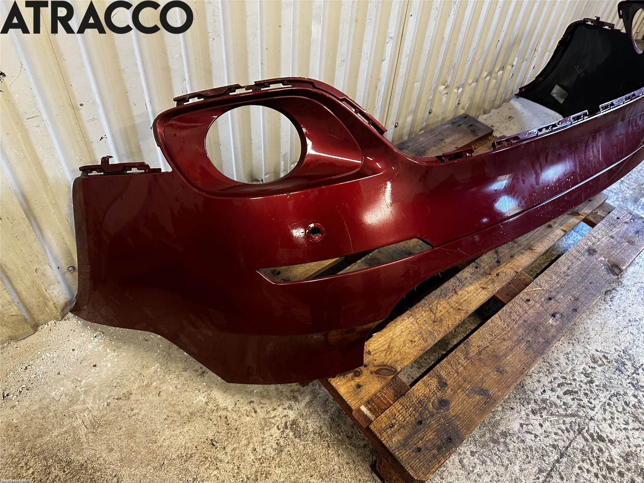 BMW X6 E71/E72   08-14 Støtfanger Bak