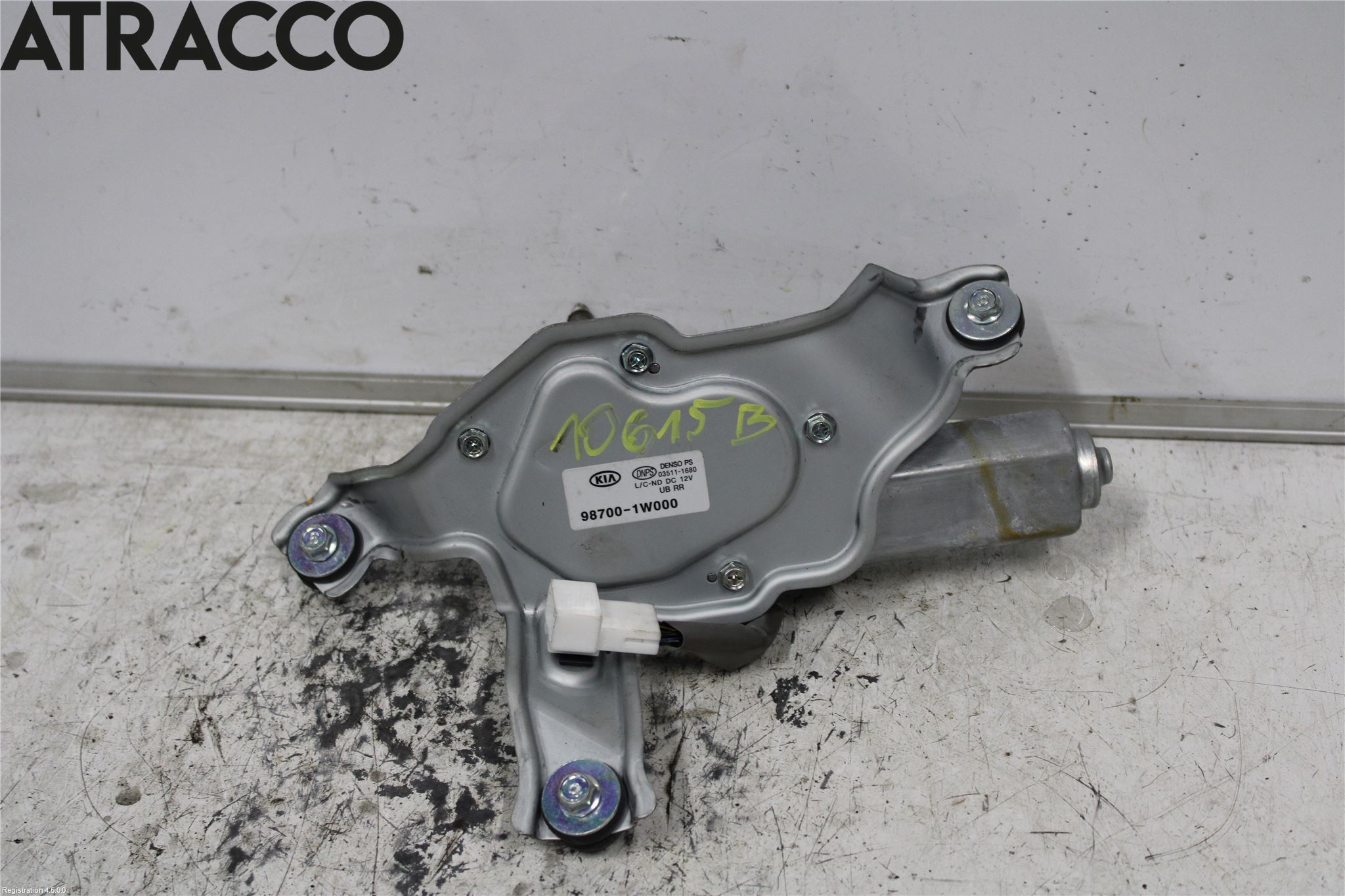 Kia RIO 12-16 Viskermotor Bakluke