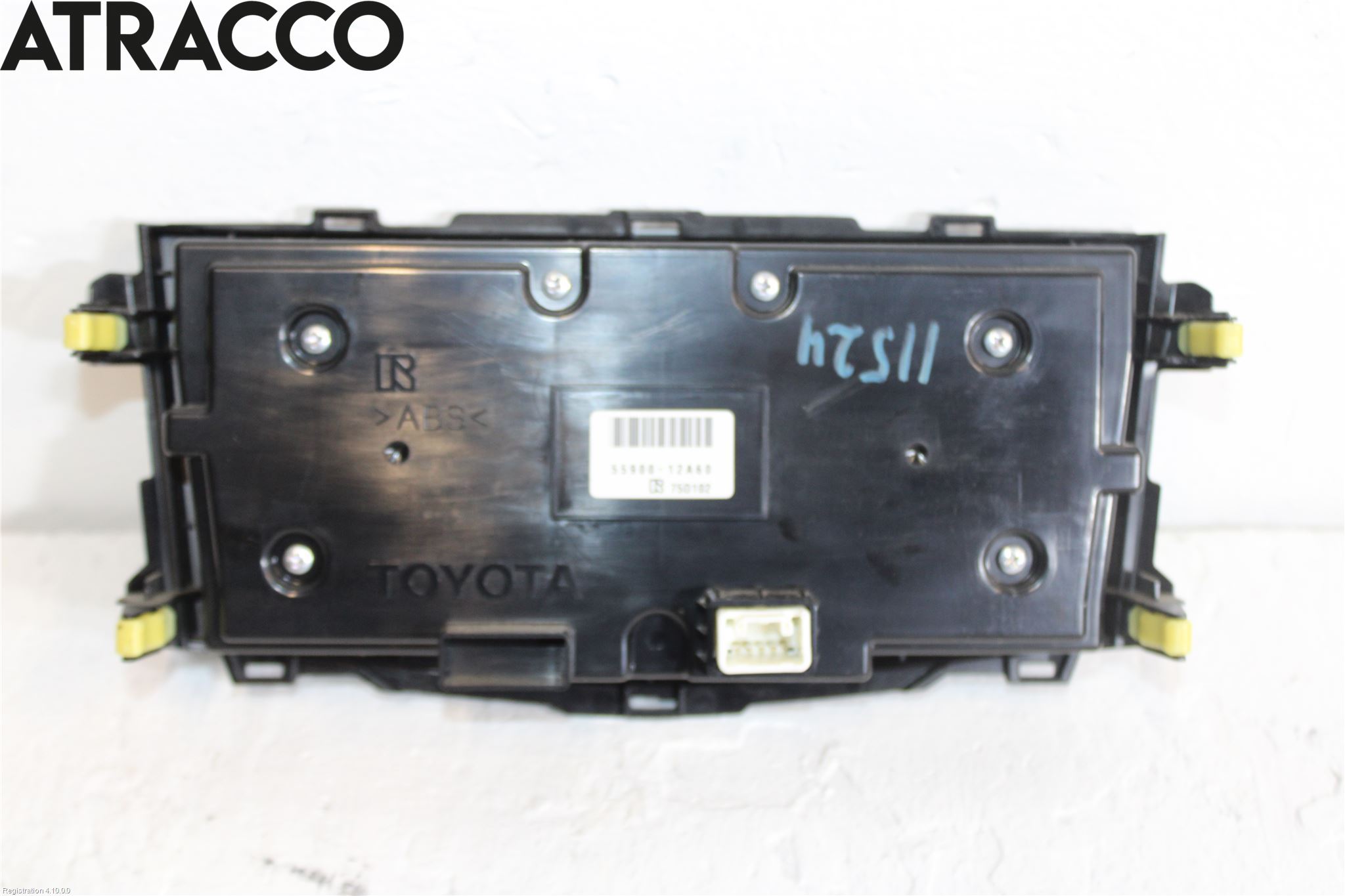 Toyota COROLLA 08-12 Varme Ac Betjening-Display