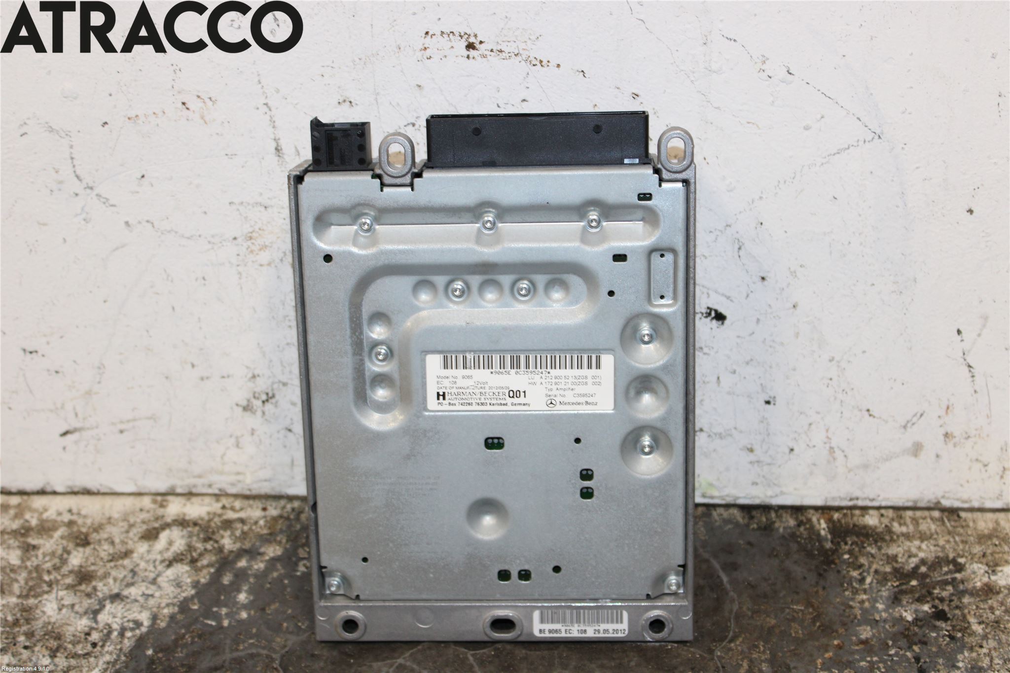 Mercedes-Benz MB E-KLASS (W212) 09-16 Stereo Forsterker