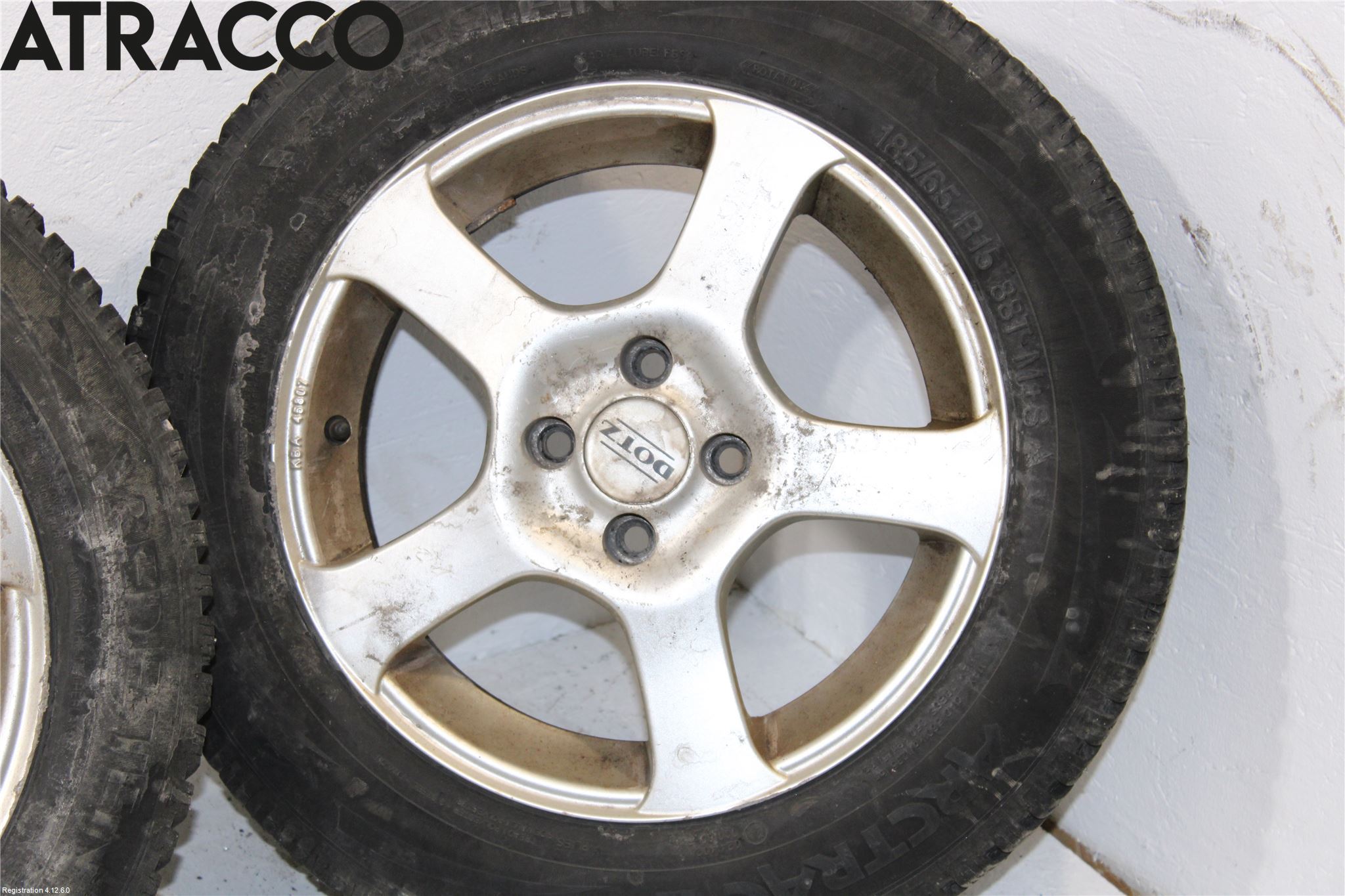 Nissan QASHQAI   07-10 Dekk Vinter På Alu Felg 4Stk