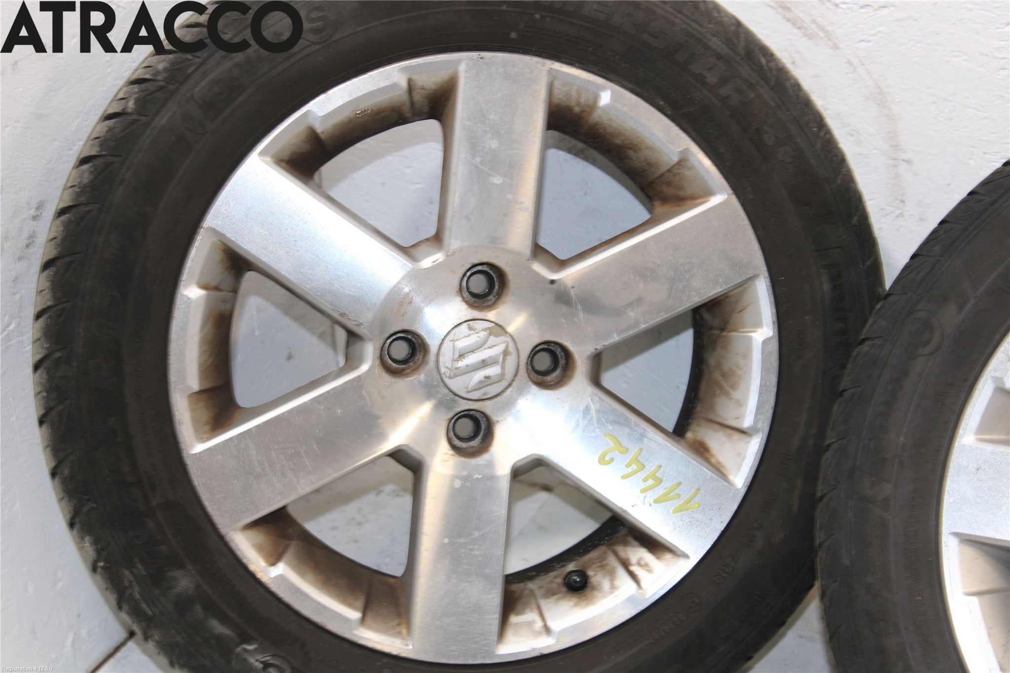 Suzuki LIANA Dekk Sommer På Alu Felg 4Stk