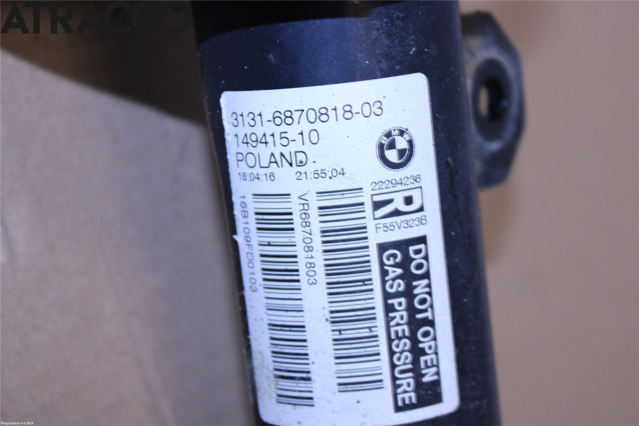 Mini ONE/COOPER 5DR F55 14-24 Fjærbein Foran Høyre