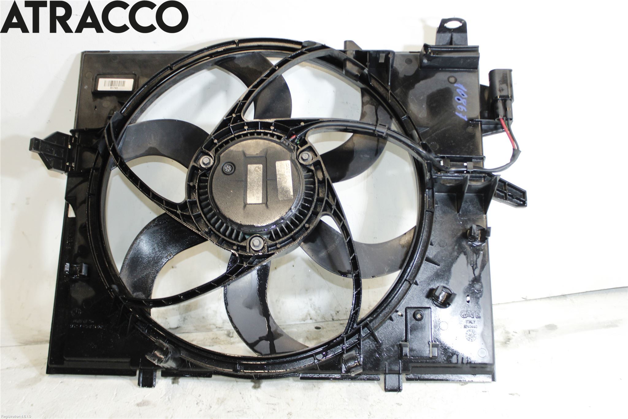 BMW 5 E60/61 Sed/Tou 02-10 Kjølevifte Elektrisk