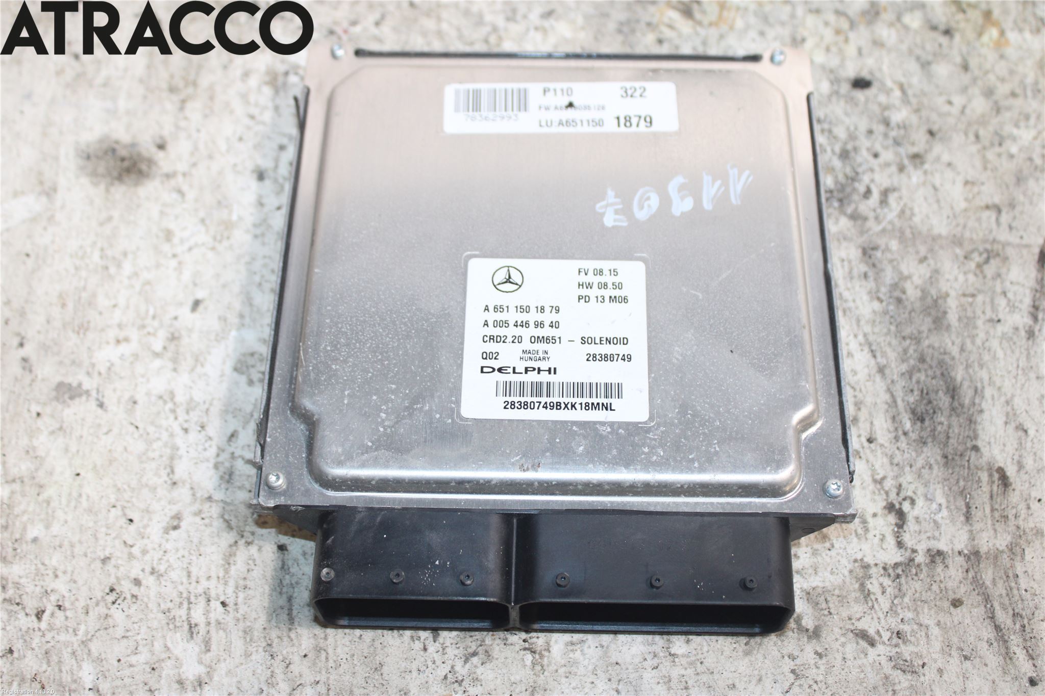 Mercedes-Benz MB VITO/VIANO (W639) 04-14 Styreenhet Innsprøytning