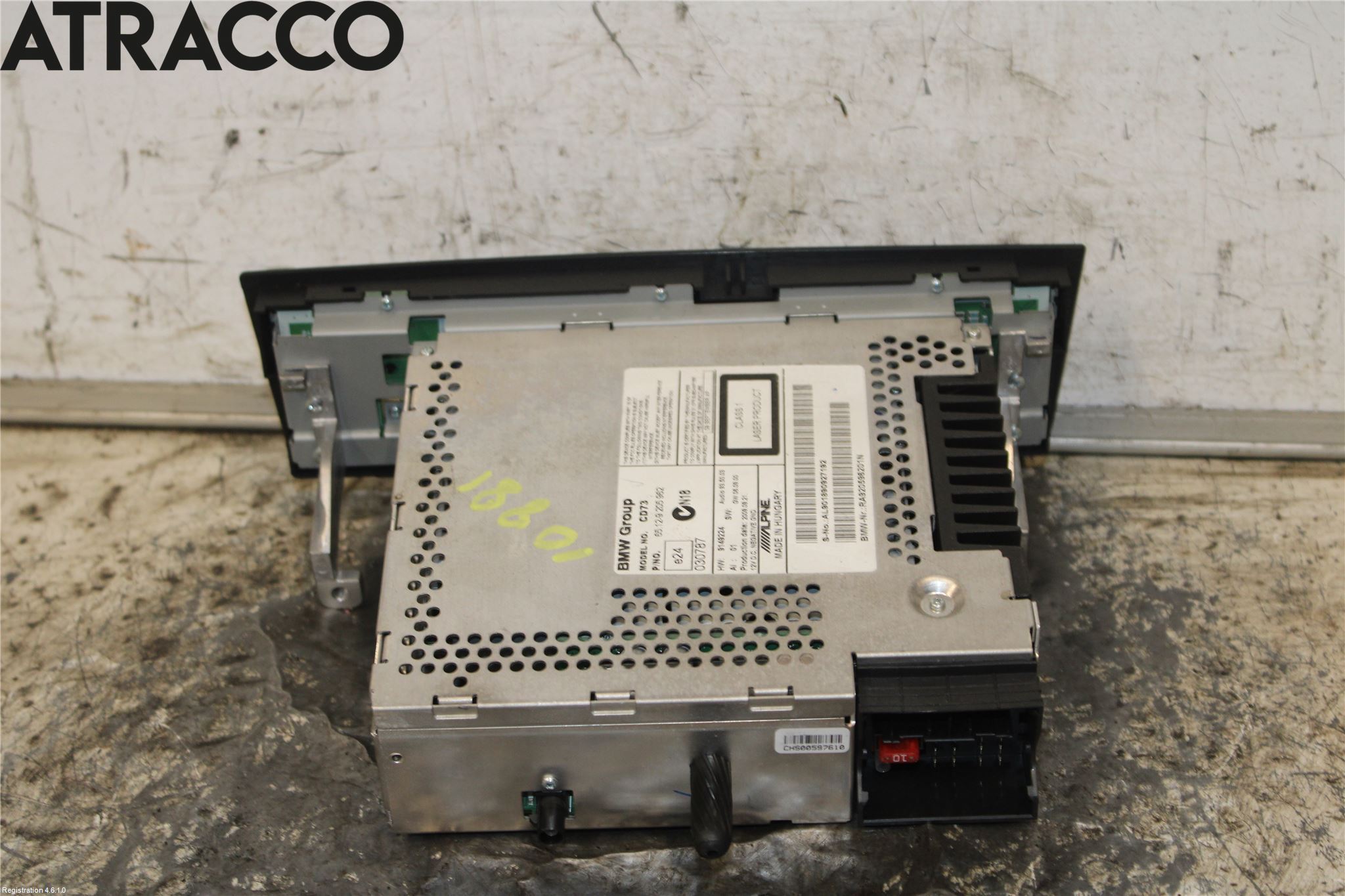 BMW 3 E90/91 SED/TOU 05-12 Stereo Radio Med Cd