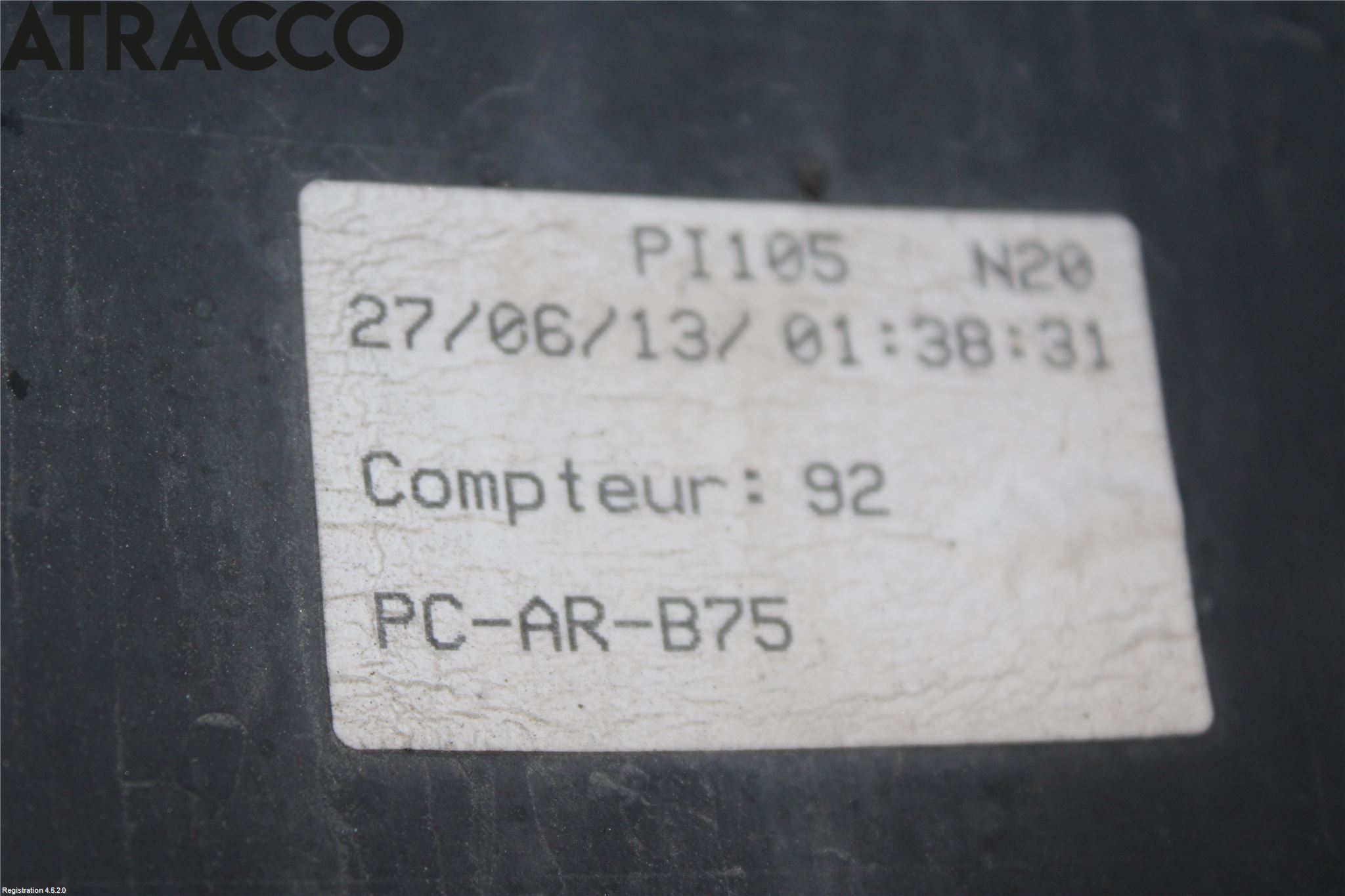 Citroen JUMPER 07-13 Støtfanger Bak