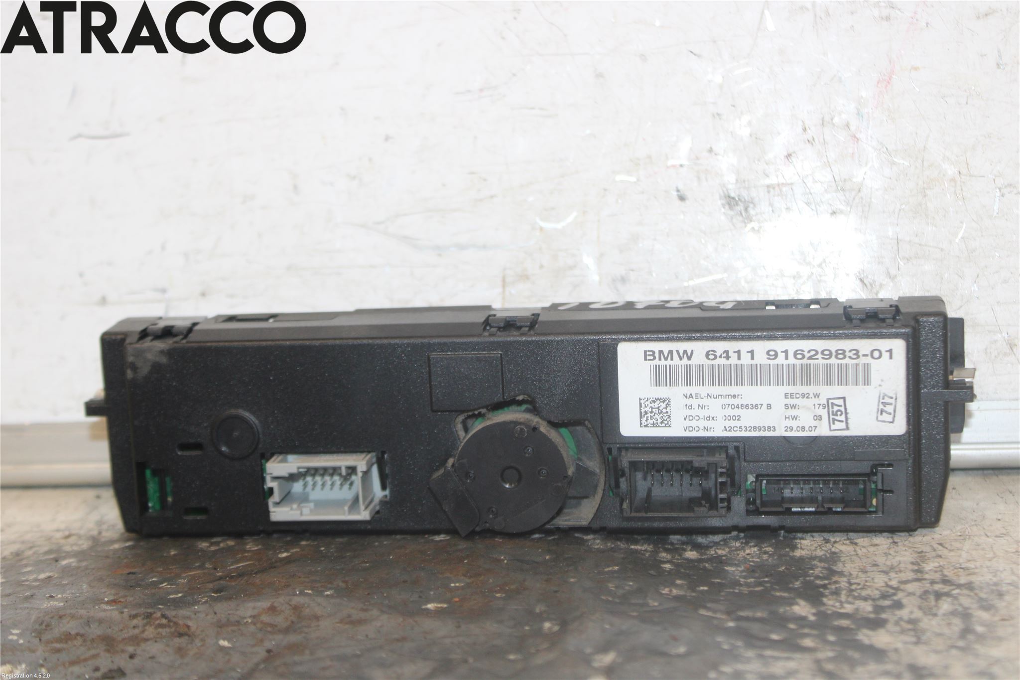 BMW 1 E87/81 5D/3D 03-11 Varme Ac Betjening-Display