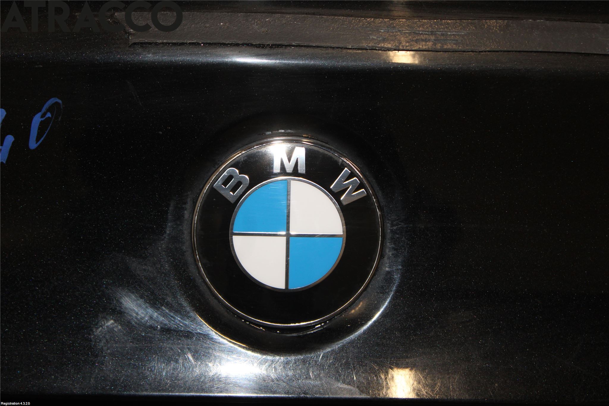 BMW 3 E90/91 SED/TOU 05-12 Bakluke Koffertlokk