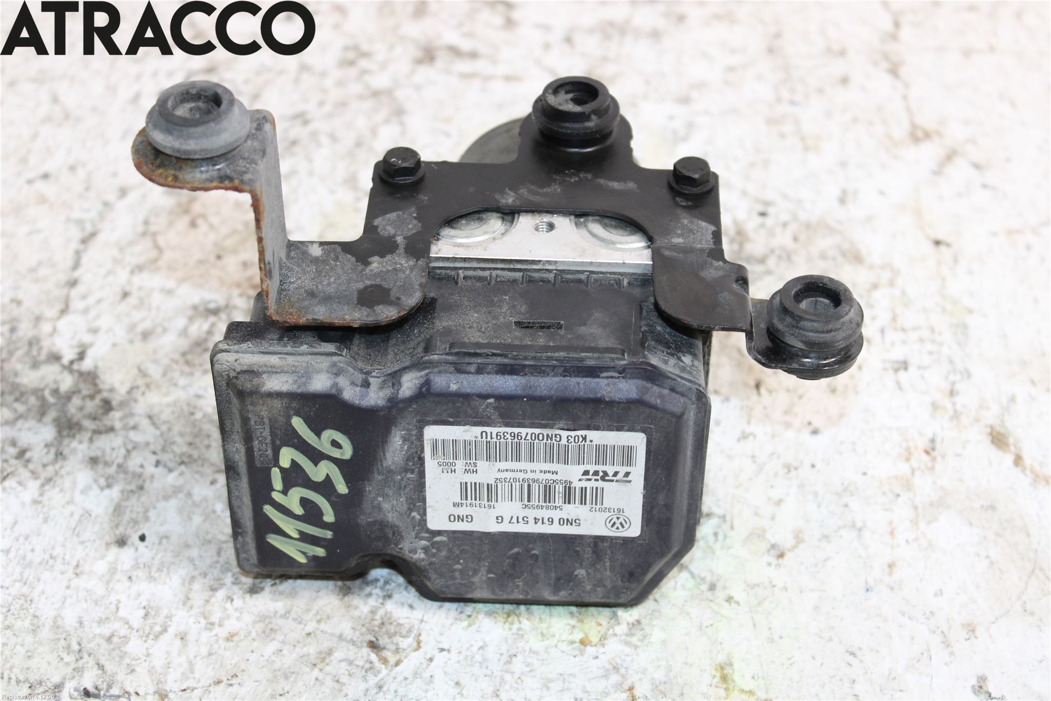 Volkswagen VW TIGUAN 07-16 Abs Hydraulikkaggregat