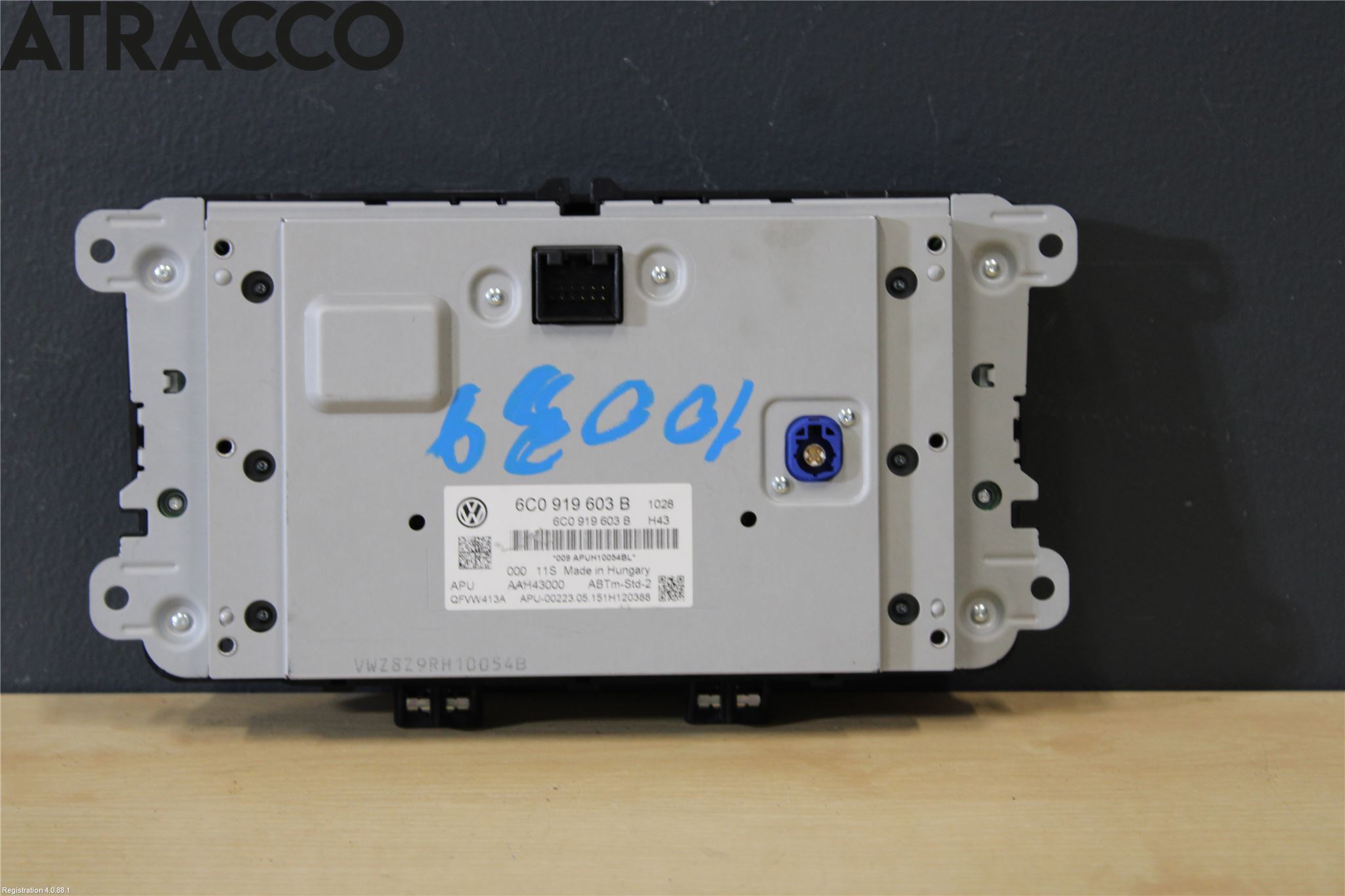 Volkswagen VW POLO 10-17 Multifunktionsdisplay