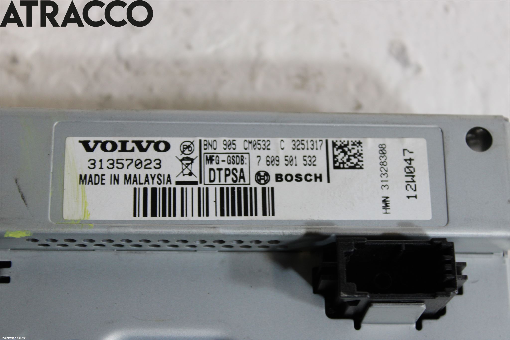 Volvo V60 11-13 Instr Skjerm Dvd-Gps-Ac-Tlf