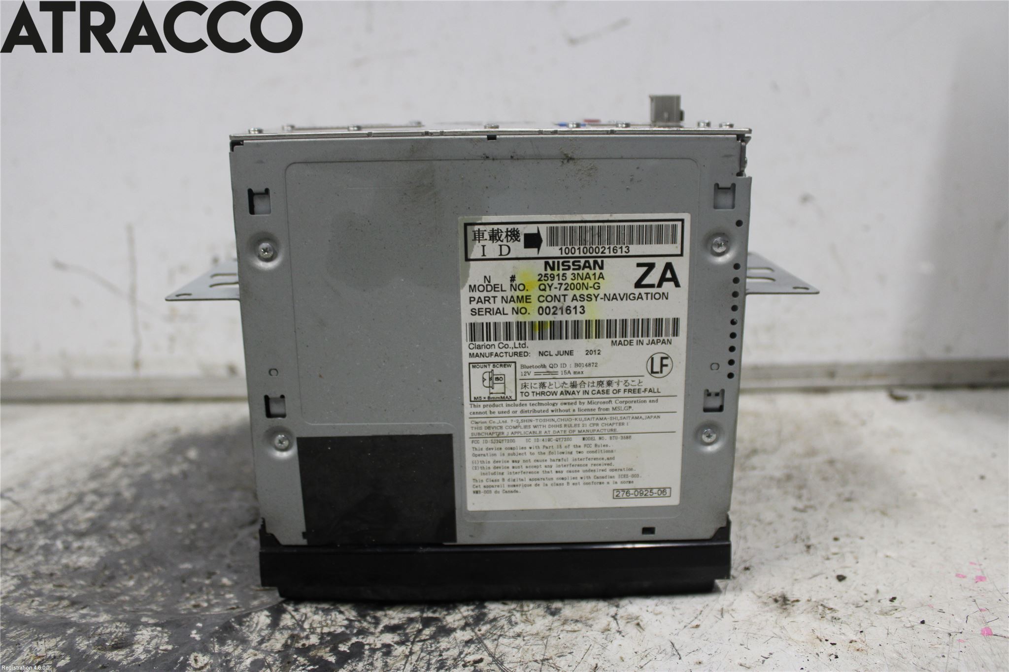 Nissan LEAF 11-17 Stereo Radio Med Cd