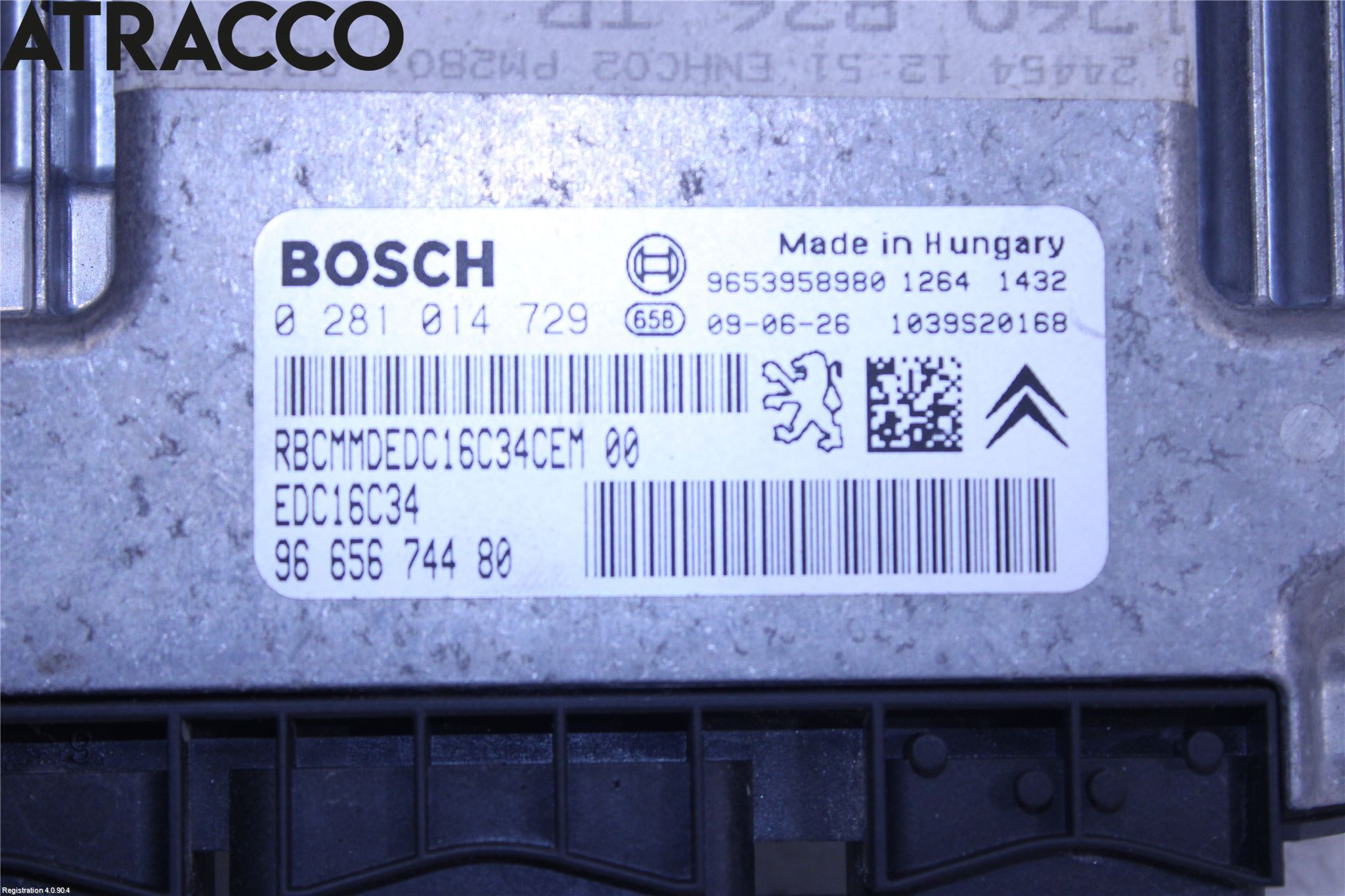 Peugeot 3008 09-16 Styreenhet Innsprøytning