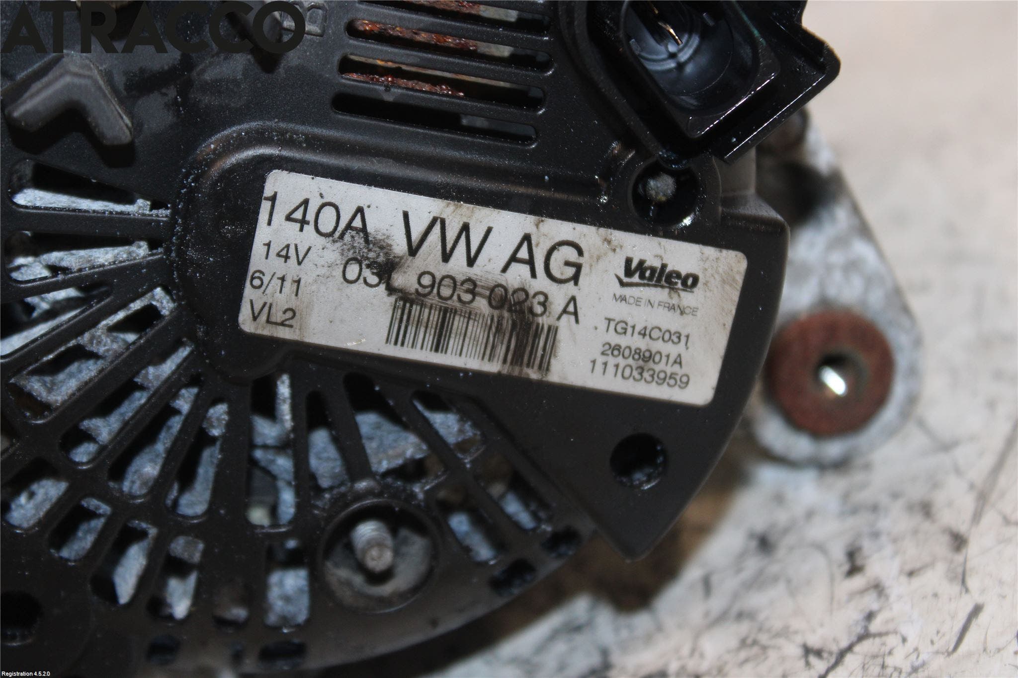 Audi A3/S3 05-13 Dynamo