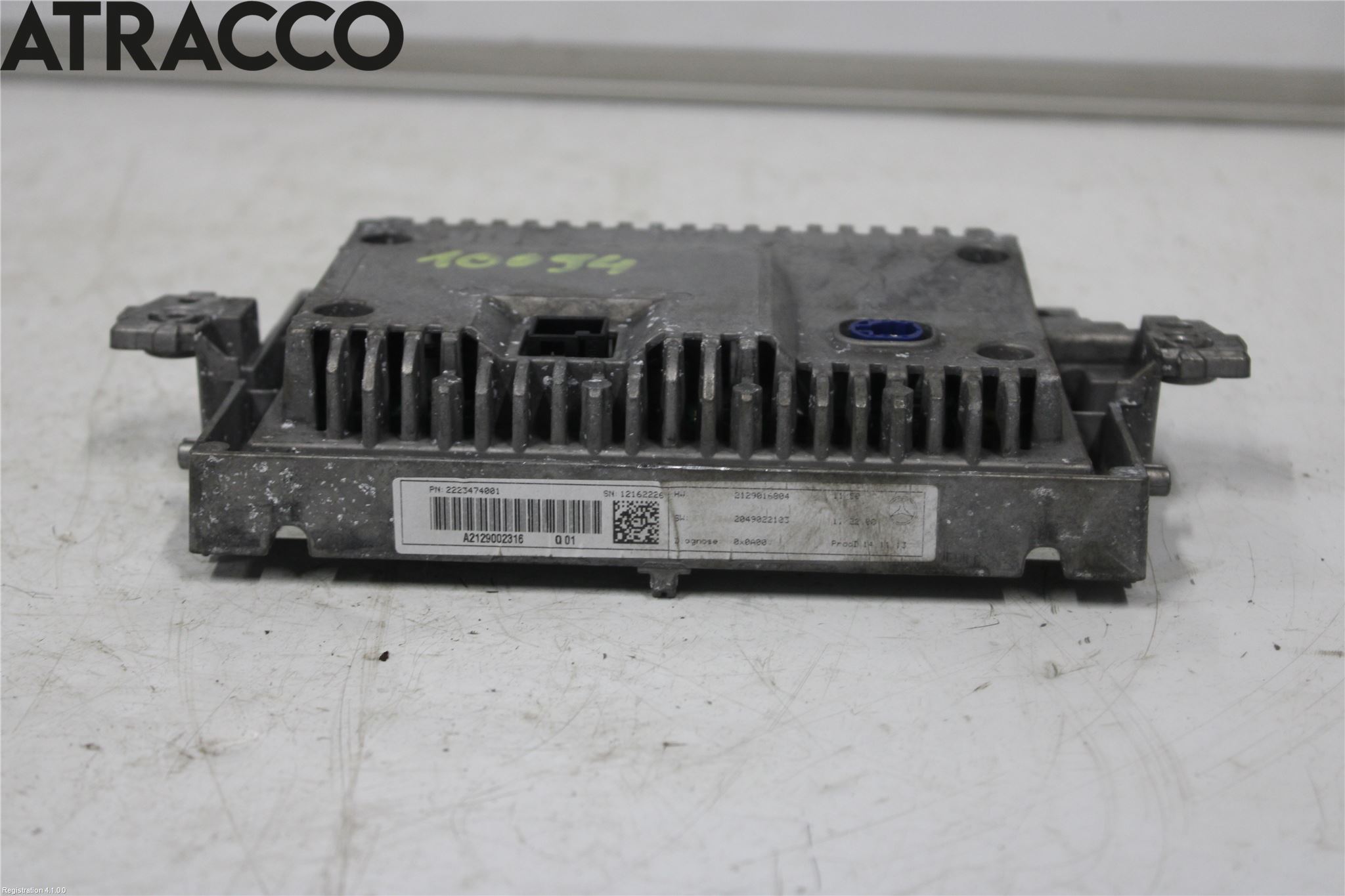 Mercedes-Benz MB E-KLASS (W212) 09-16 Instr Skjerm Dvd-Gps-Ac-Tlf