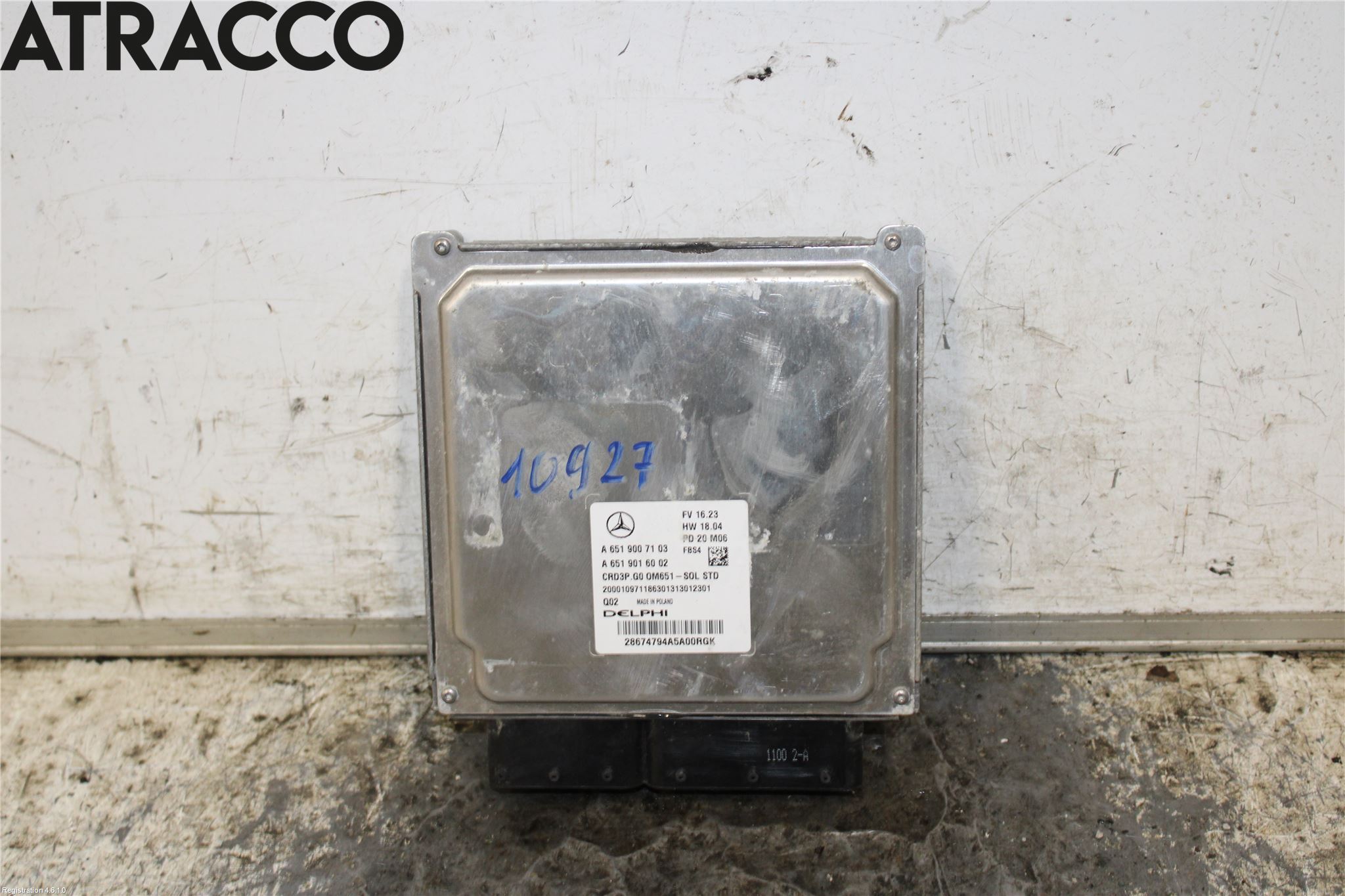 Mercedes-Benz MB SPRINTER (W907/W910) 19- Styreenhet Dieselpumpe