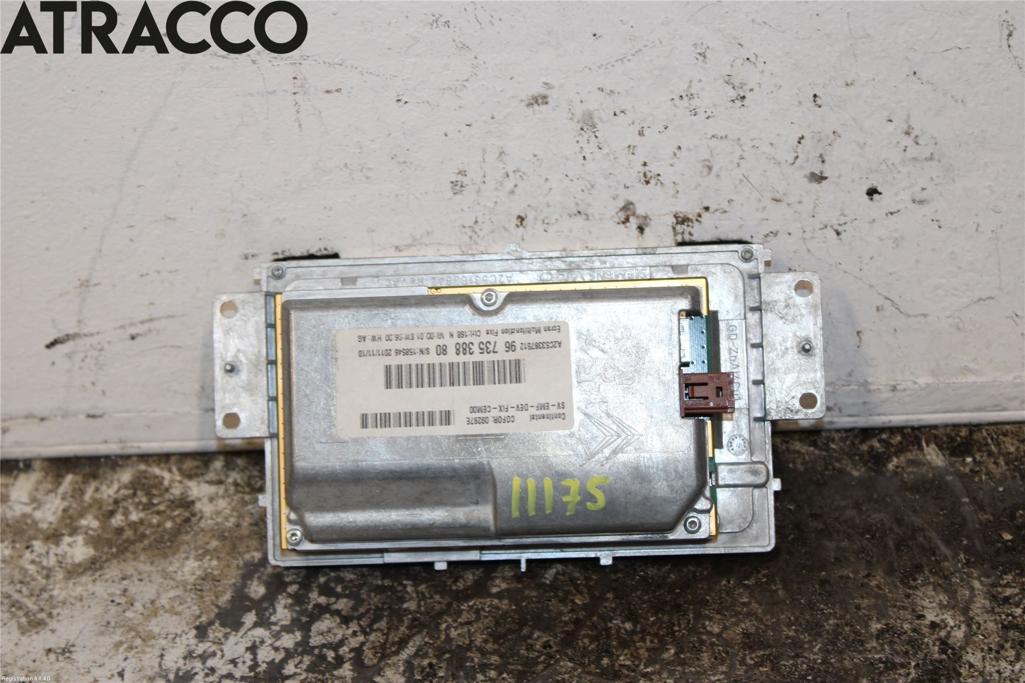 Citroen DS3 Multifunktionsdisplay