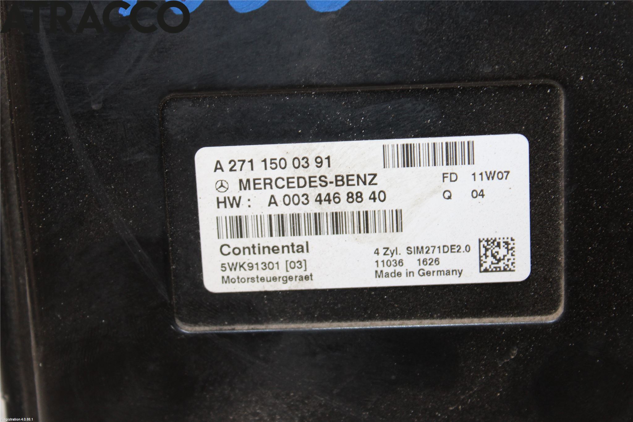 Mercedes-Benz MB E-KLASS COUPÈ/CAB(C207) 09-17 Styreenhet Innsprøytning