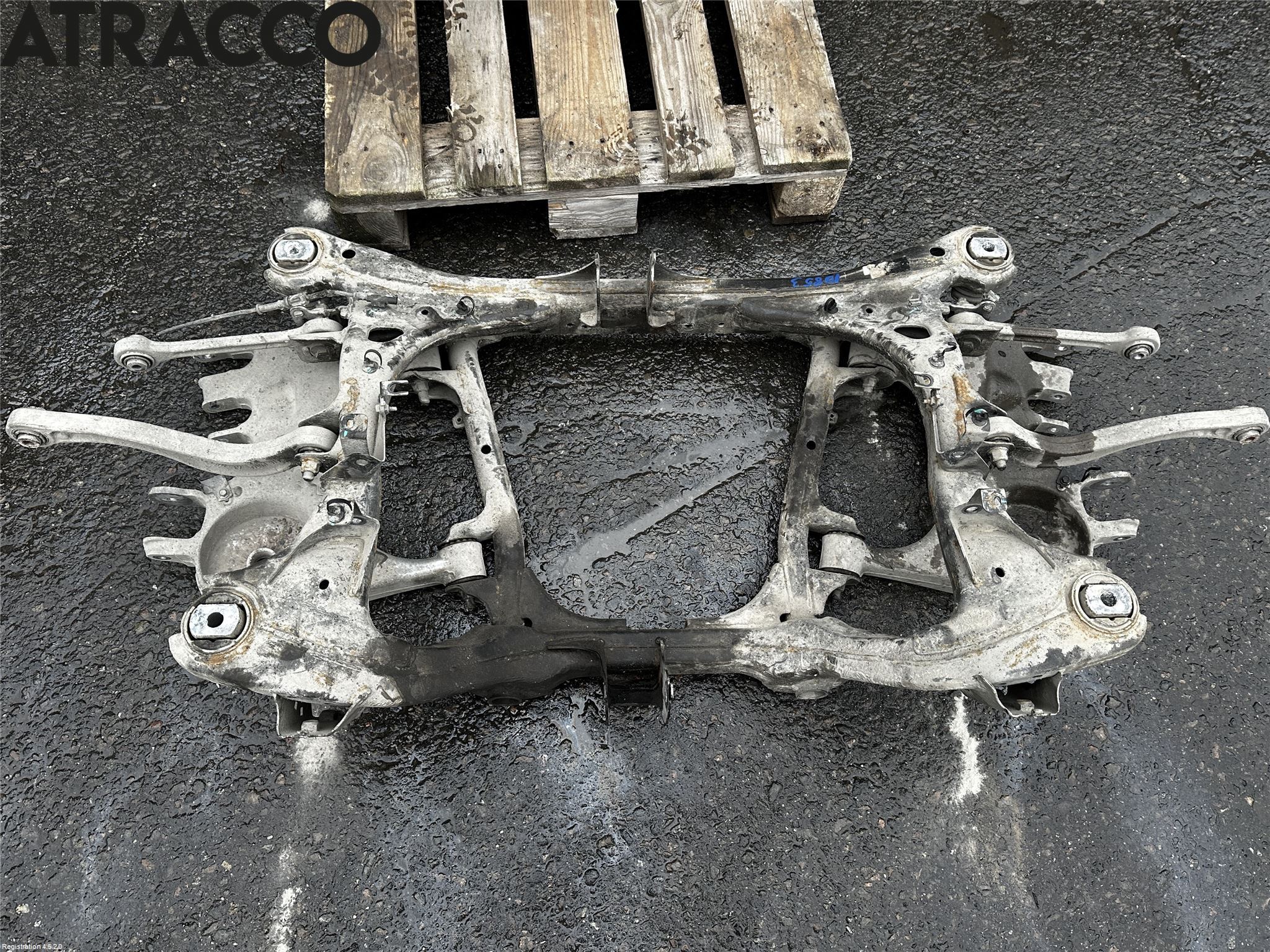 MG MARVEL R 22- Bakaksel Feste Travers-Ramme