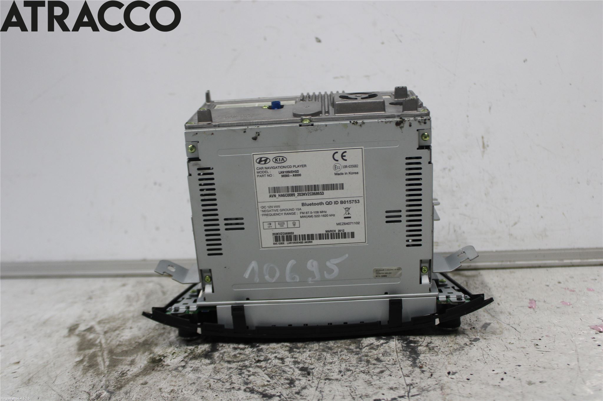 Hyundai i30 GD 13-17 Stereo Radio Med Cd