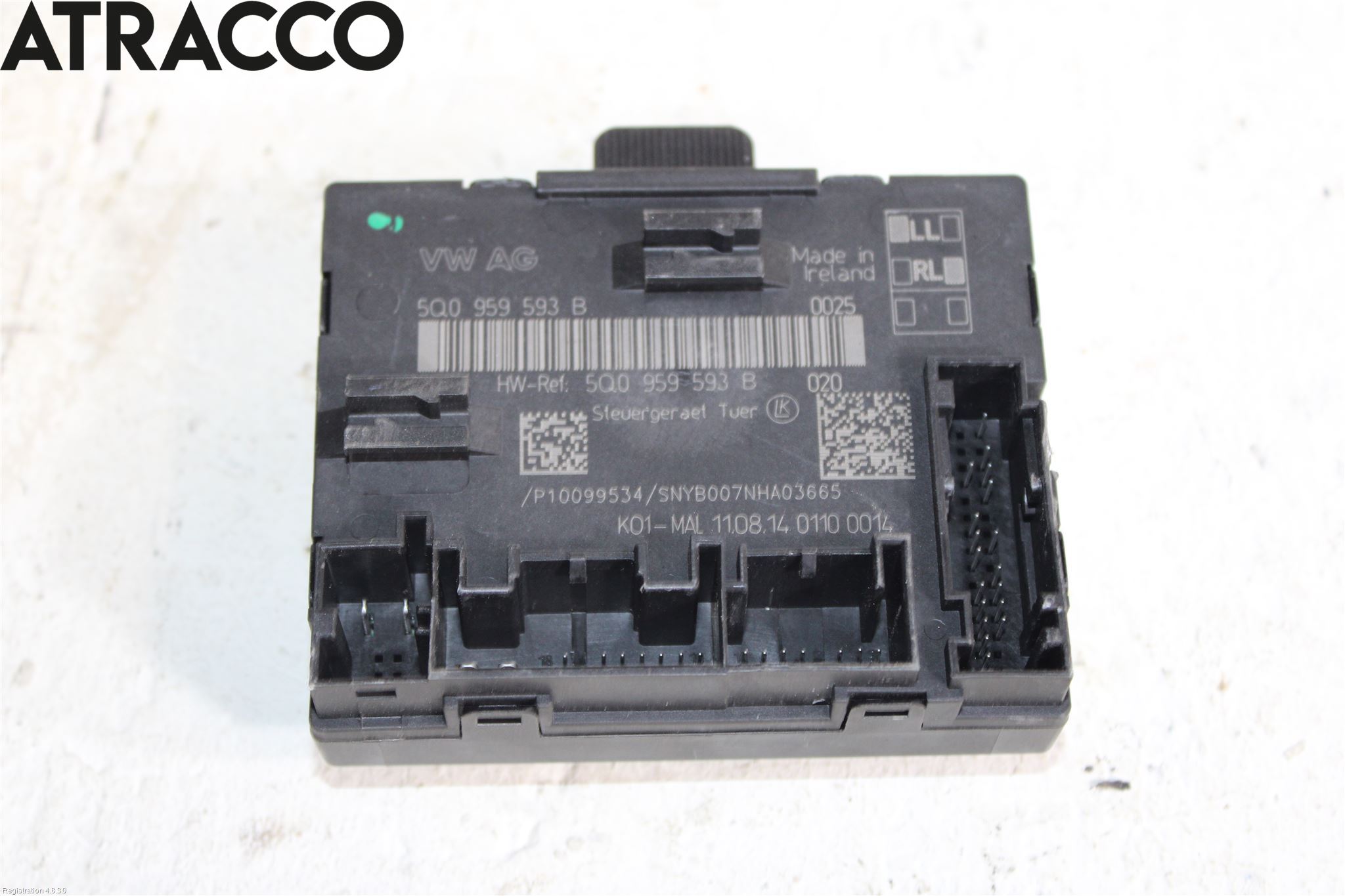 Audi A3/S3 8V 13-20 Styreenhet Dør